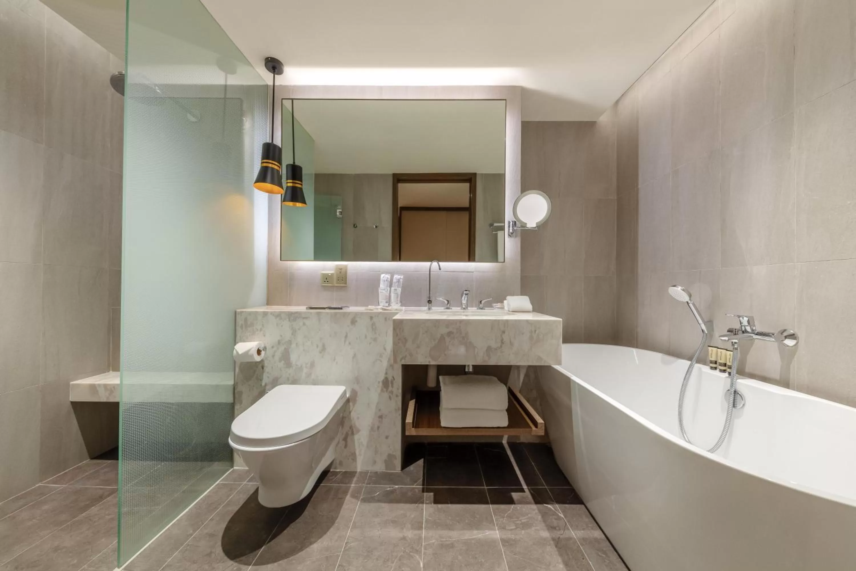 Bathroom in PARKROYAL on Beach Road, Singapore