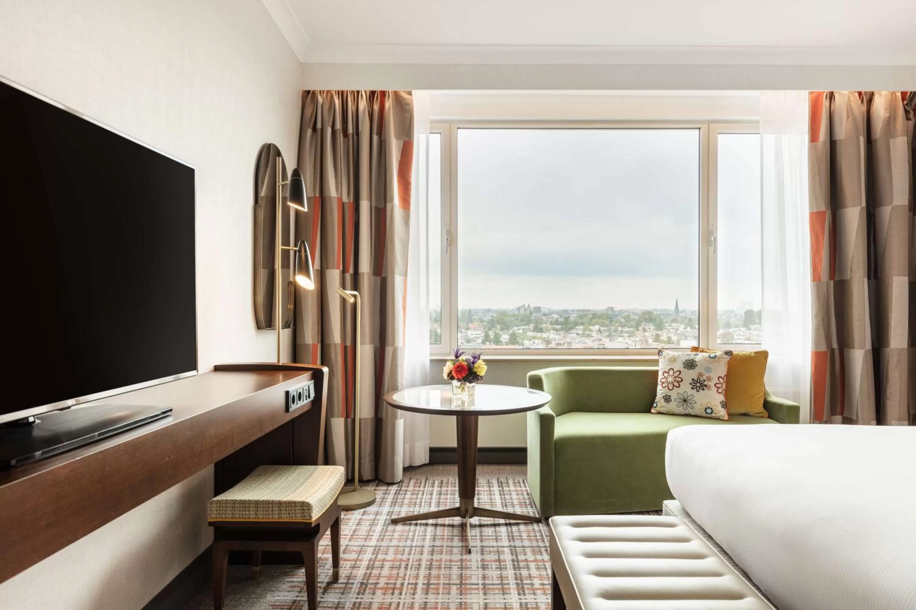 Bed in Hilton Amsterdam