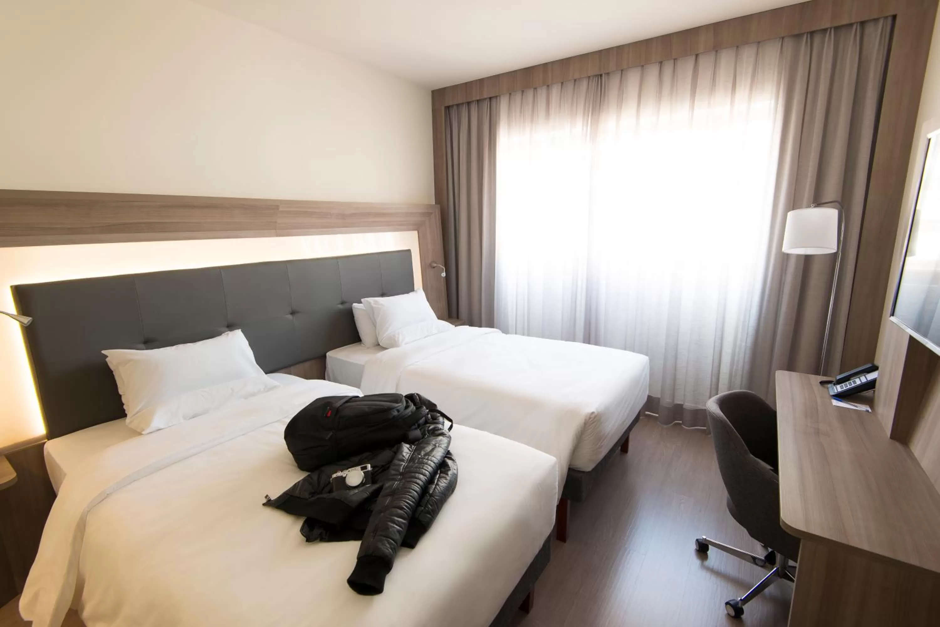 Bed in Novotel São Paulo Berrini