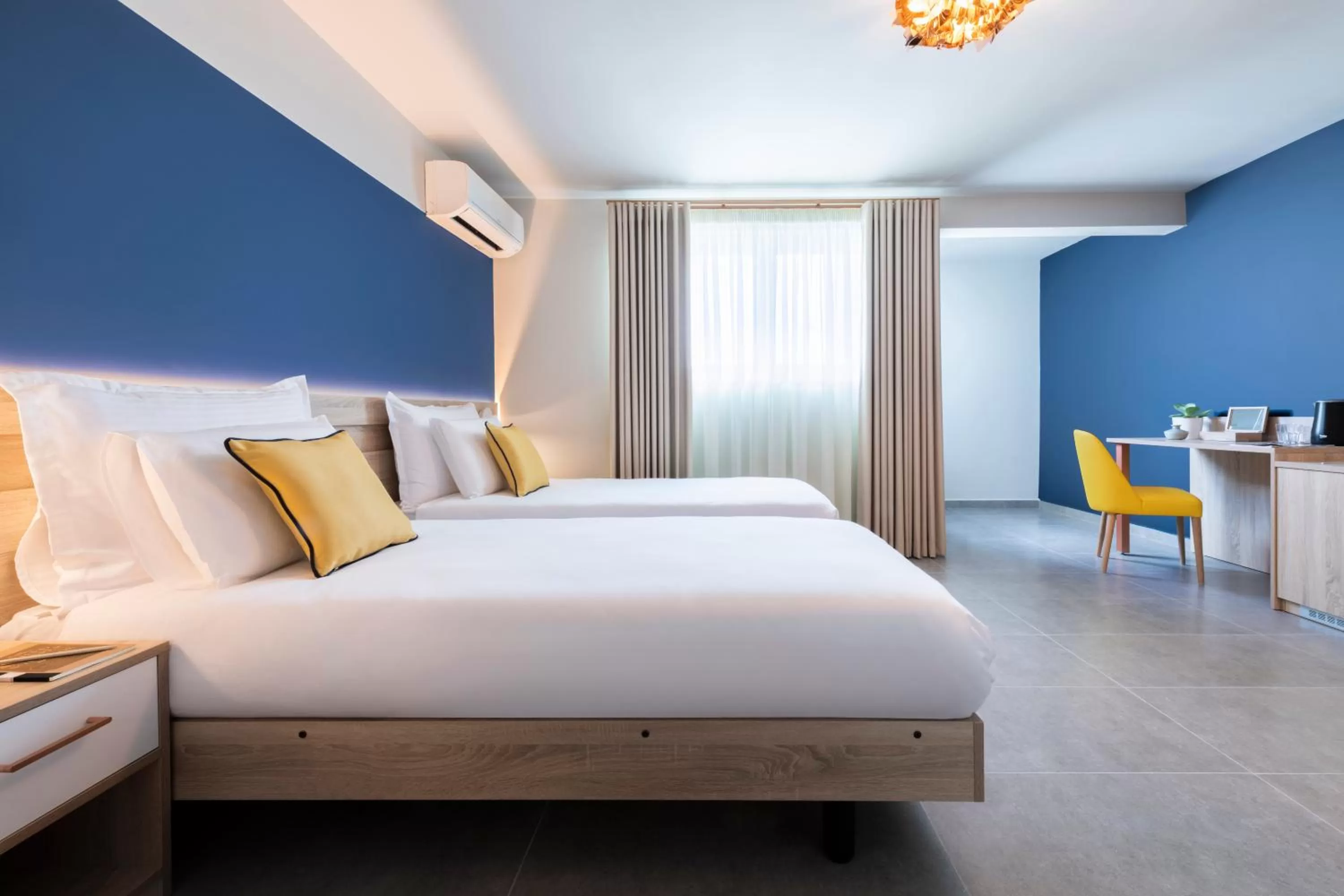 Bed in Antoniel Suites