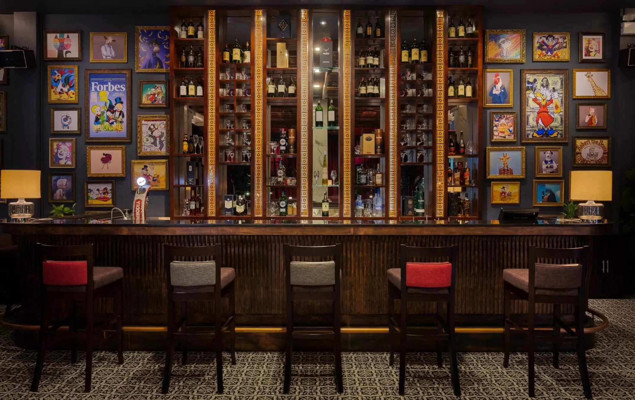 Lounge or bar in Lotus Blanc Resort