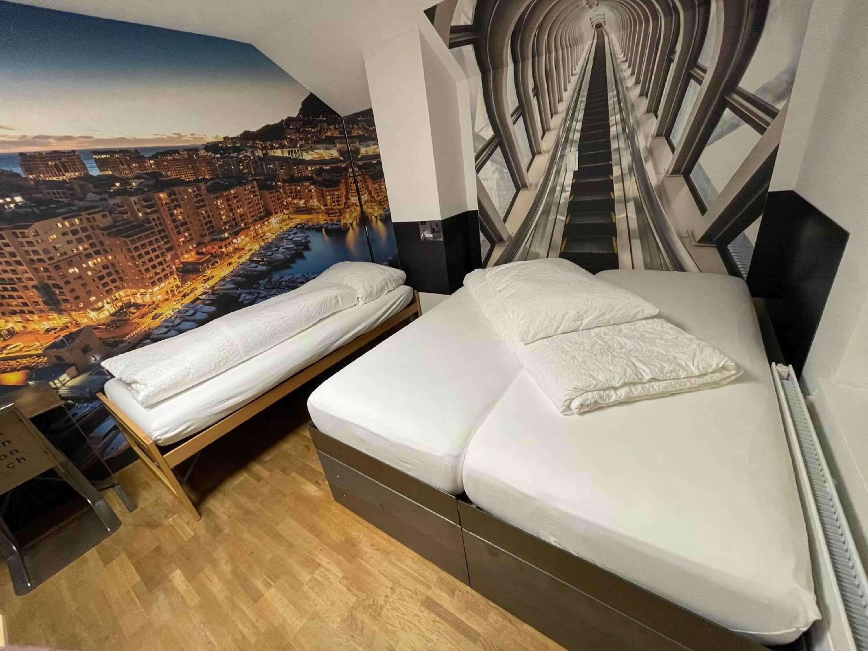 Bed in Boutique Hotel BS16 before Bern City Parking gratis