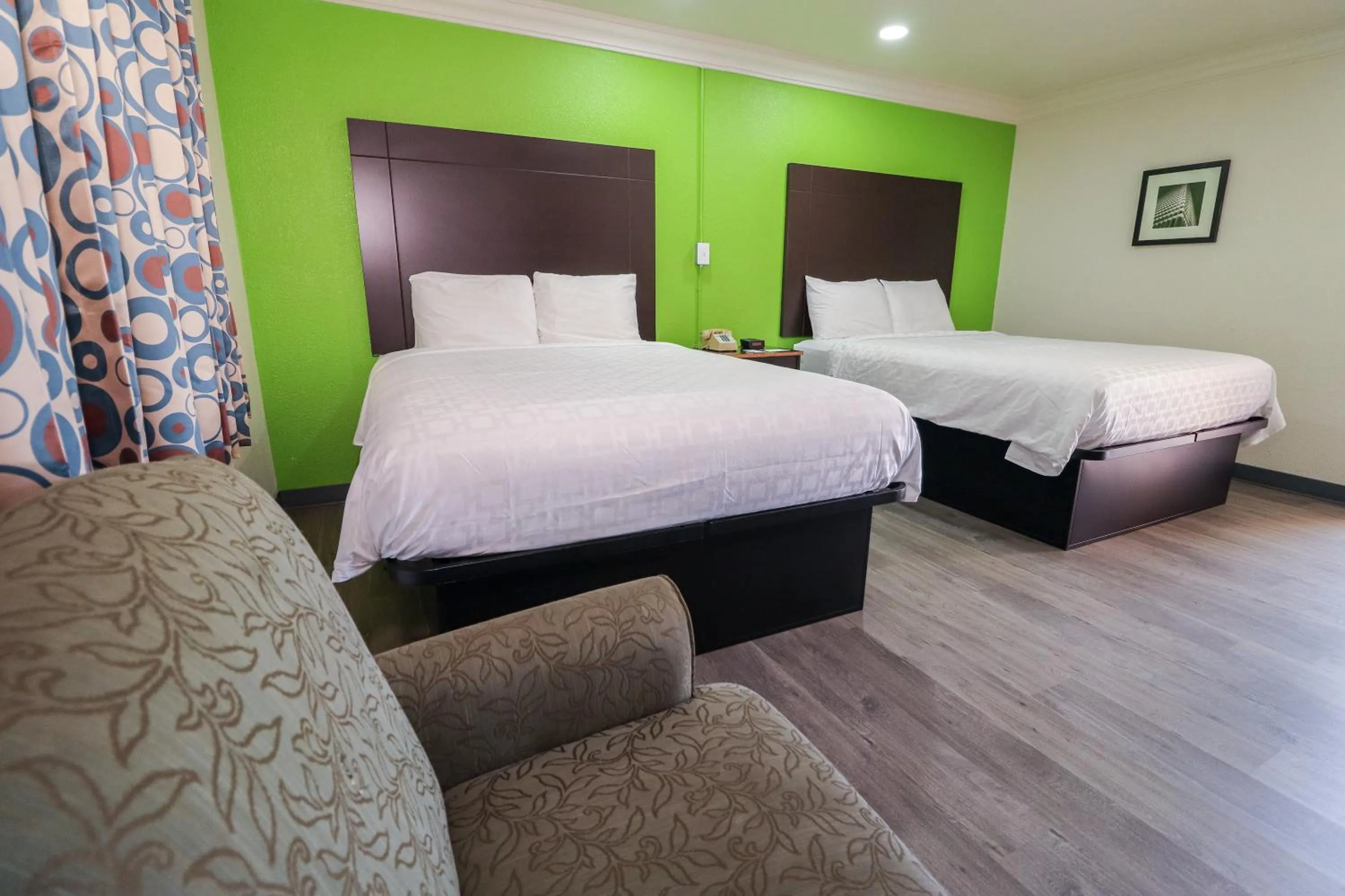 Bed in Rodeway Inn San Antonio Lackland AFB - SeaWorld