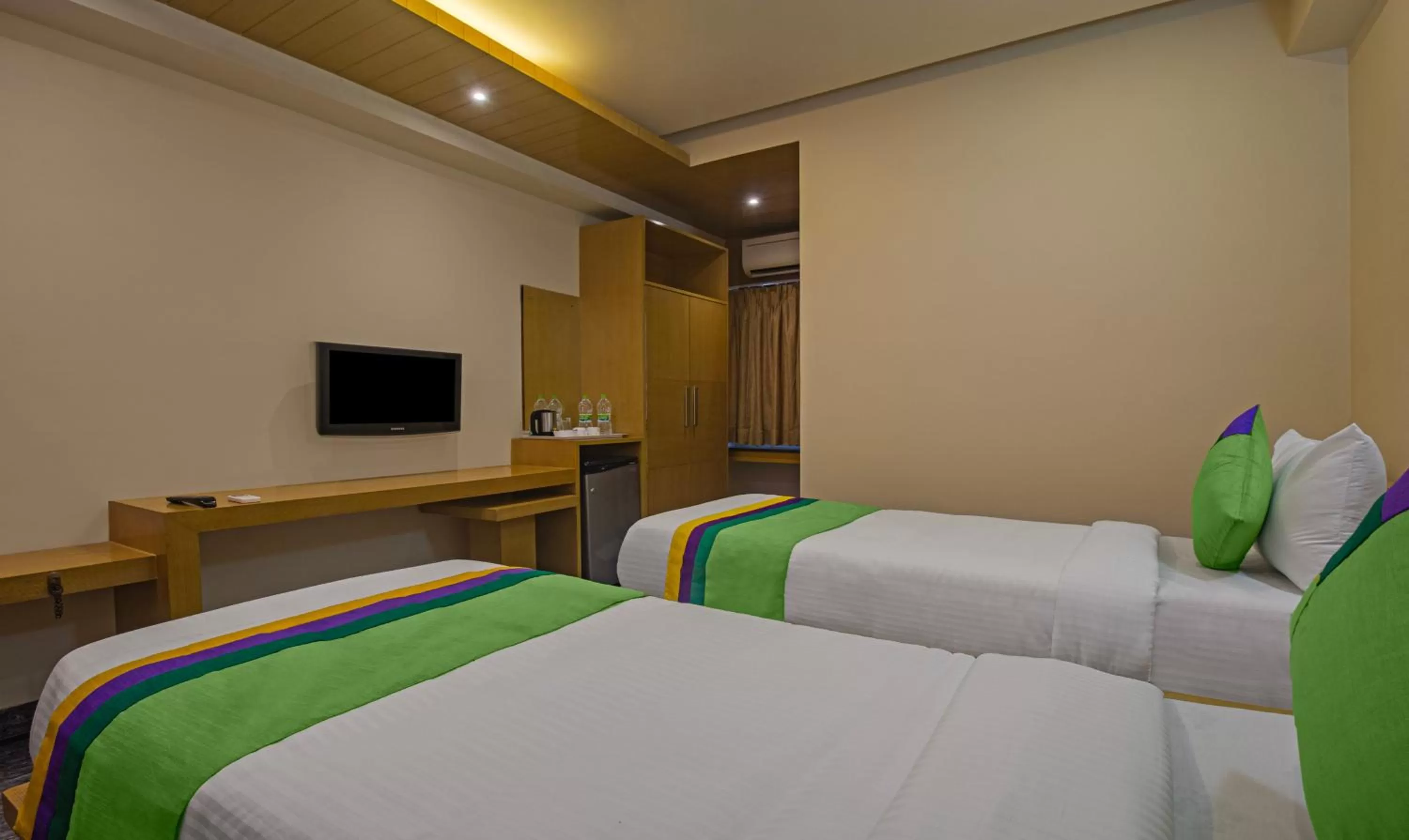 Bedroom in Treebo Trend Kruthika Inn