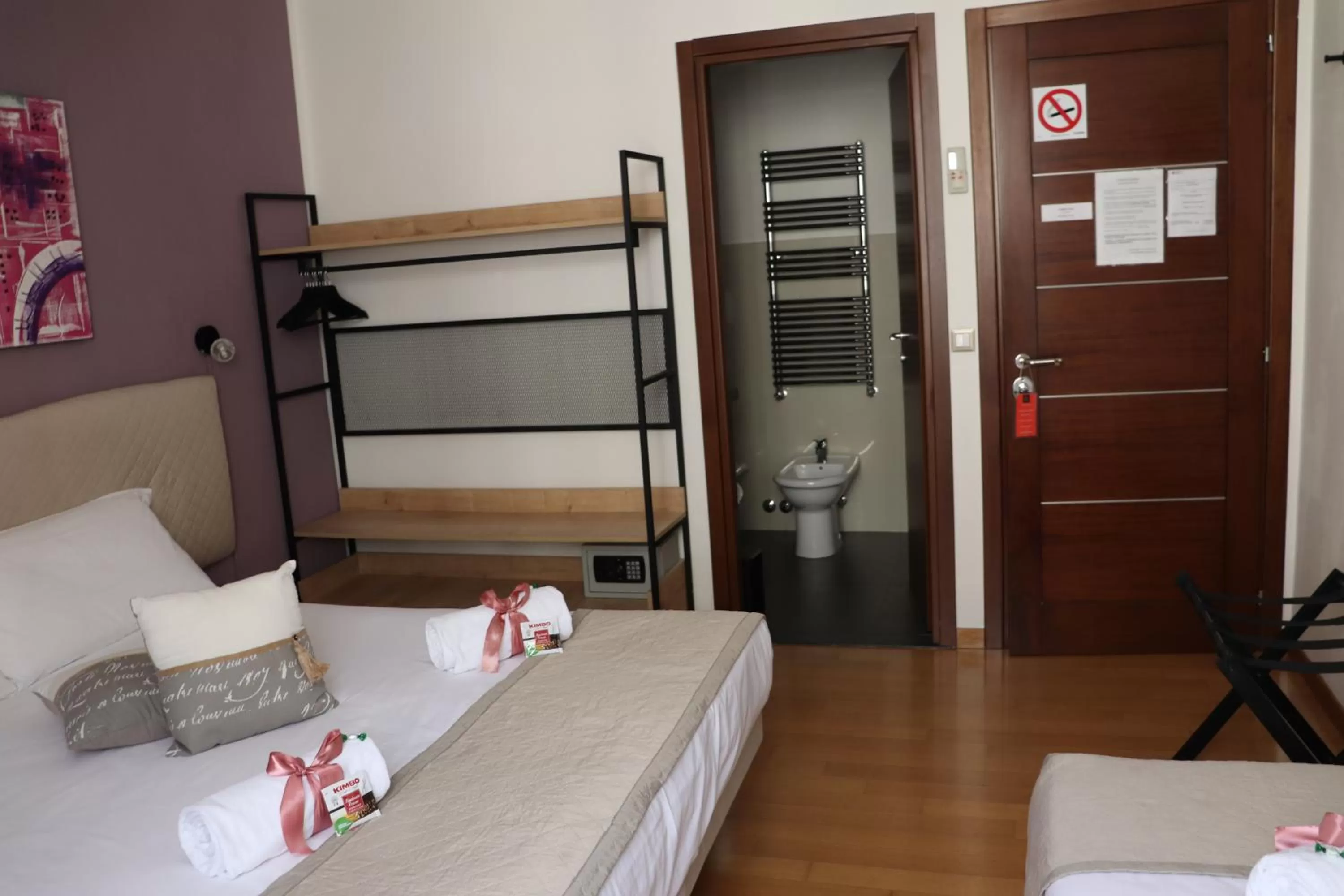 Bed in B&B Gaudium Colosseo