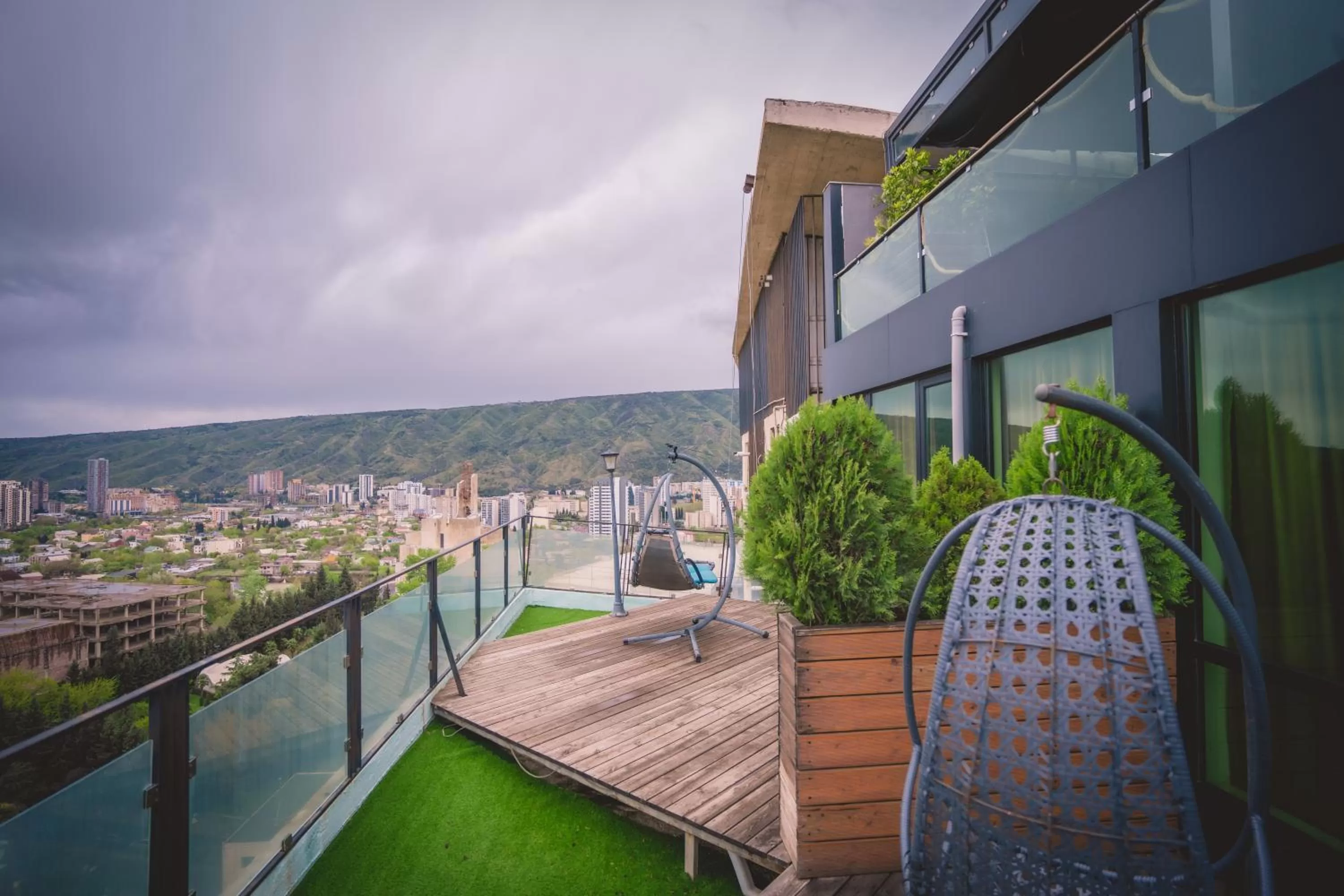 Property building in Hotel Grand View in Tbilisi