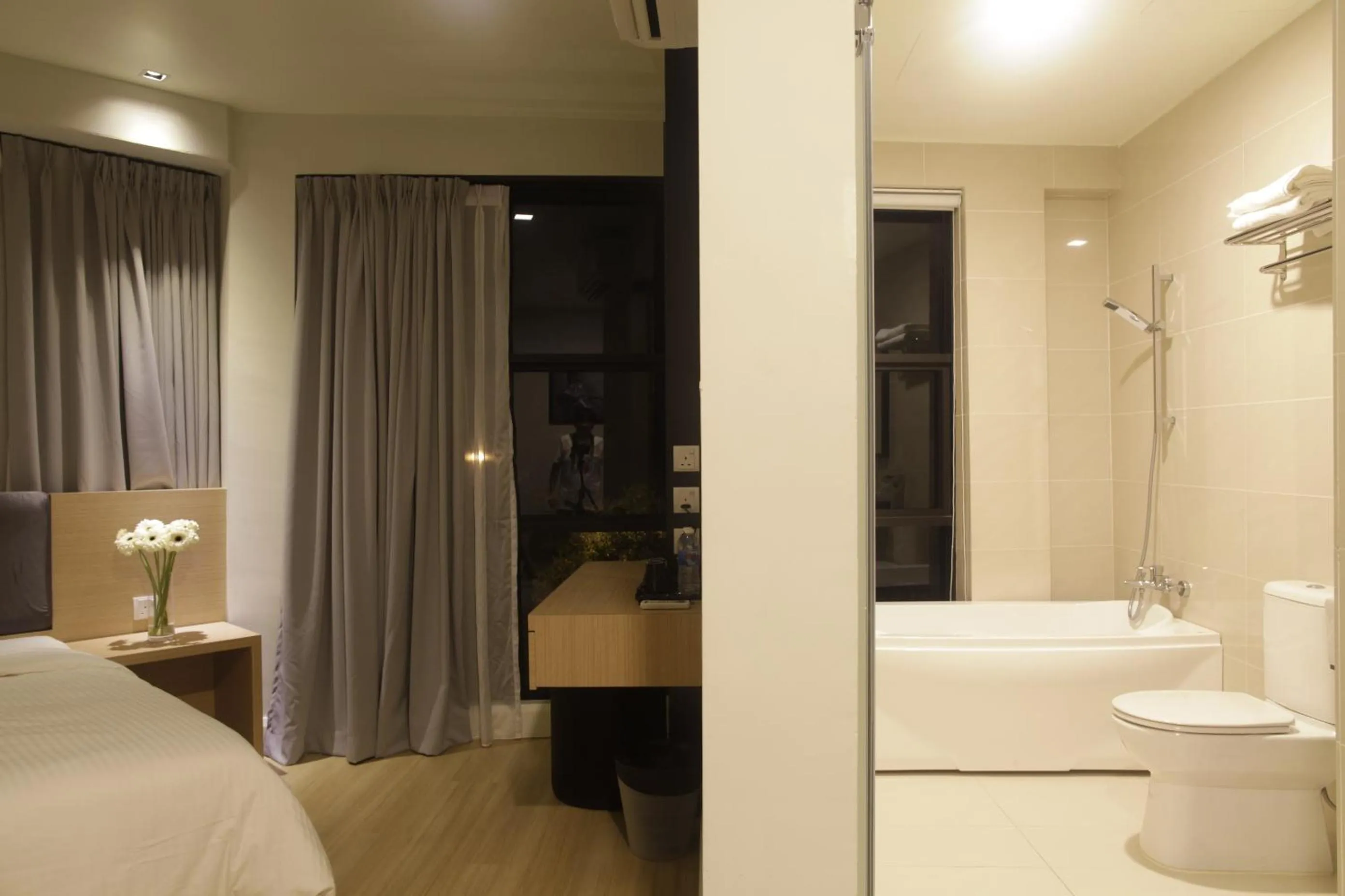 Bed in I am Jazz Hotel