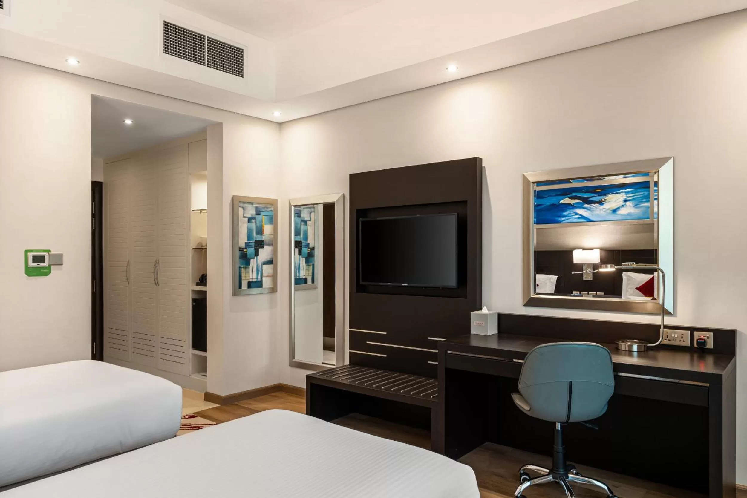 TV and multimedia, Bed in Ramada by Wyndham Dubai Barsha Heights