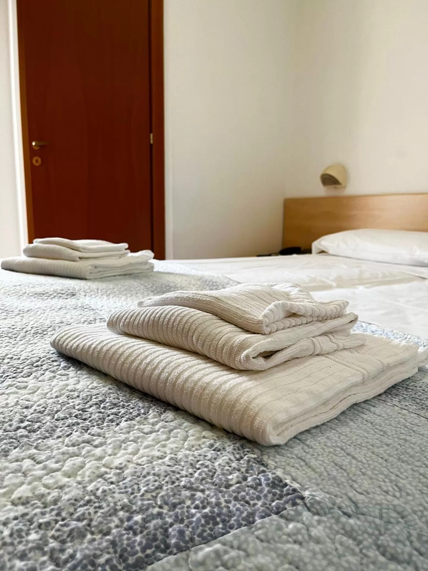 Bed in Hotel Villa Augusta