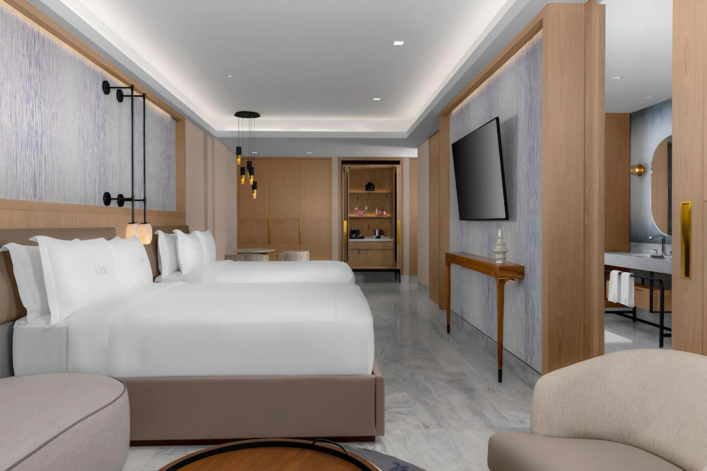 TV and multimedia, Bed in Waldorf Astoria Riviera Maya