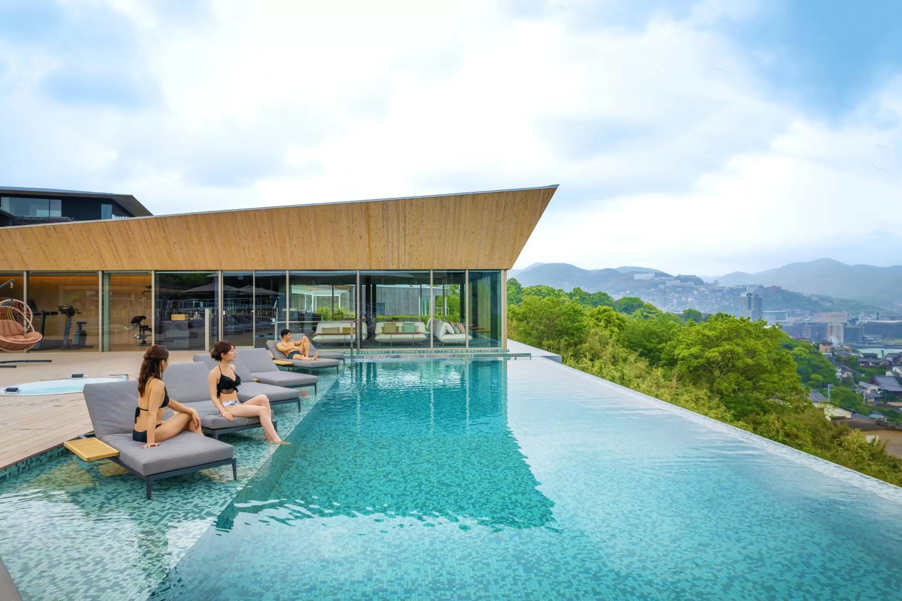 People in Garden Terrace Nagasaki Hotels & Resorts