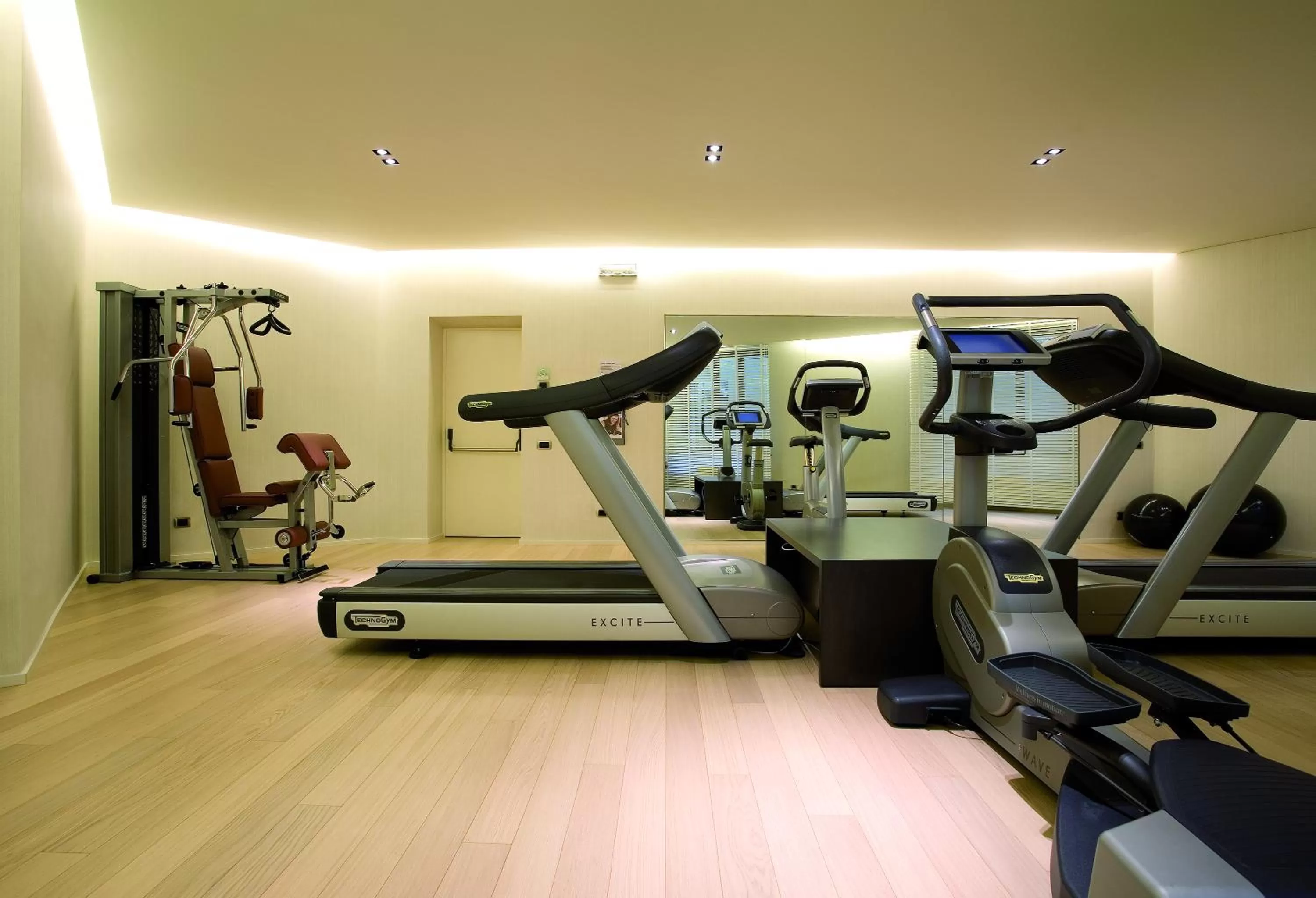 Fitness centre/facilities in Hotel Ovest