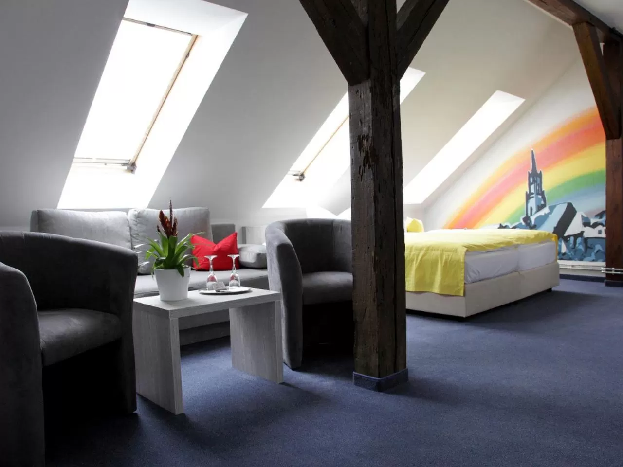 Photo of the whole room, Bed in Zum Alten Hafen