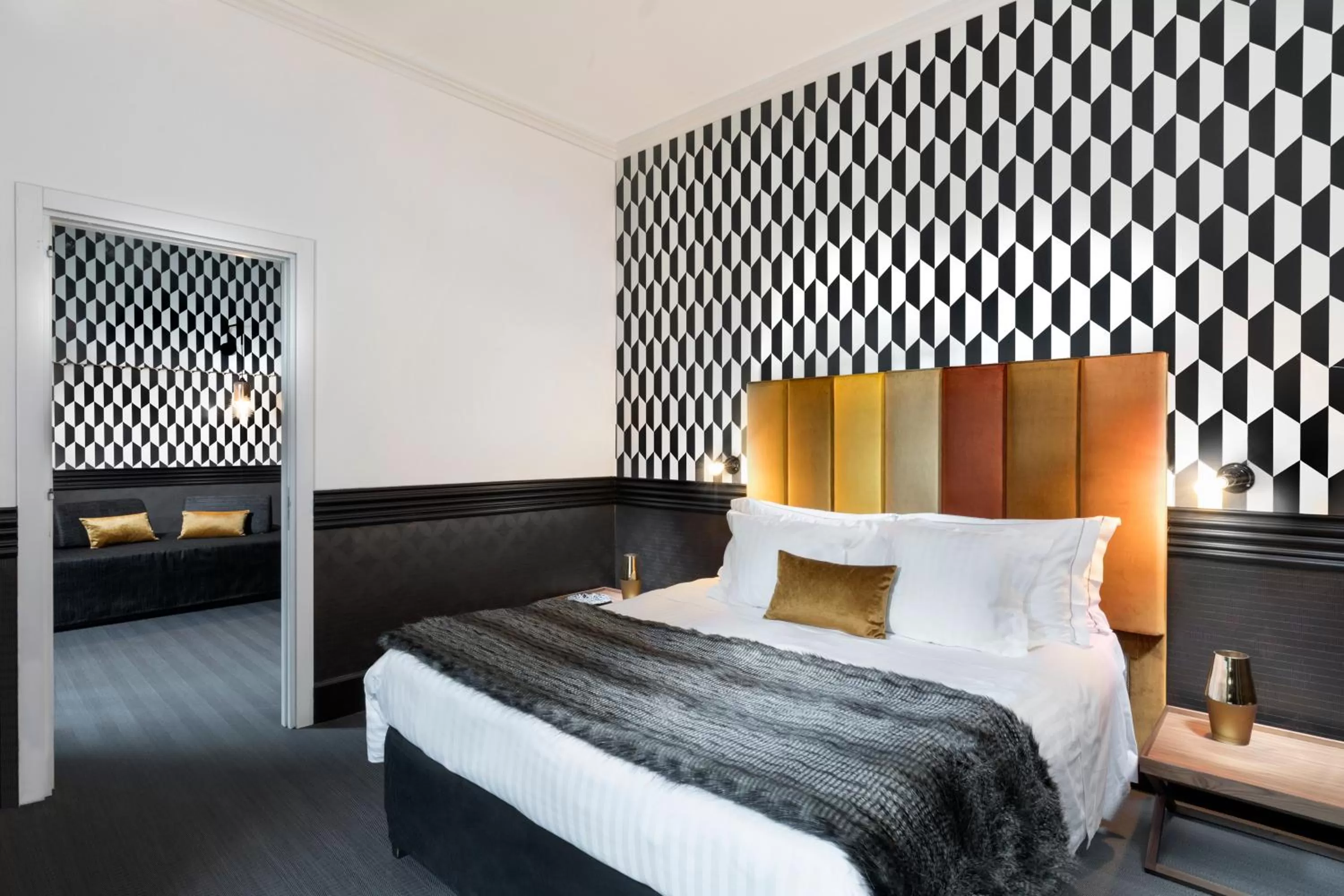 Photo of the whole room, Bed in Hotel Palazzo Manfredi – Small Luxury Hotels of the World