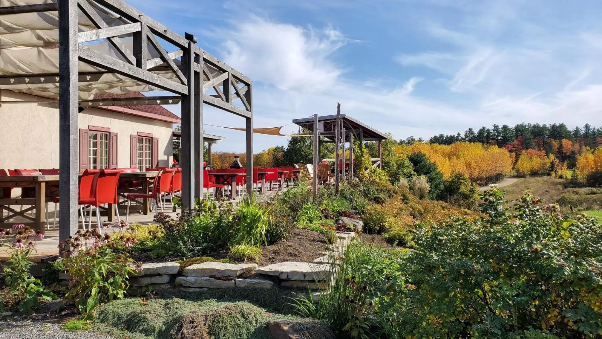 Restaurant/places to eat in Le Baluchon Éco-villégiature