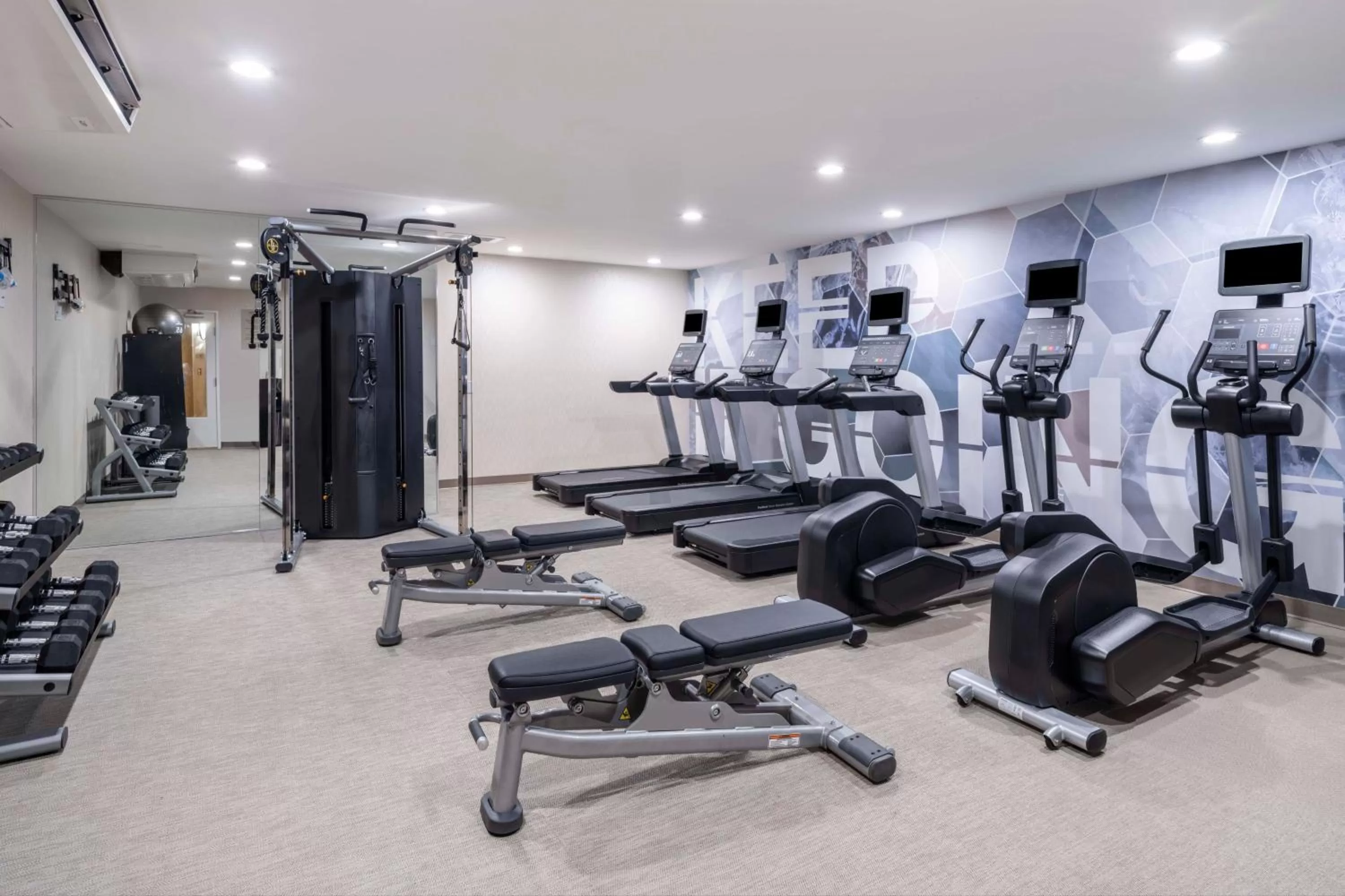 Fitness centre/facilities in SpringHill Suites by Marriott Colorado Springs South