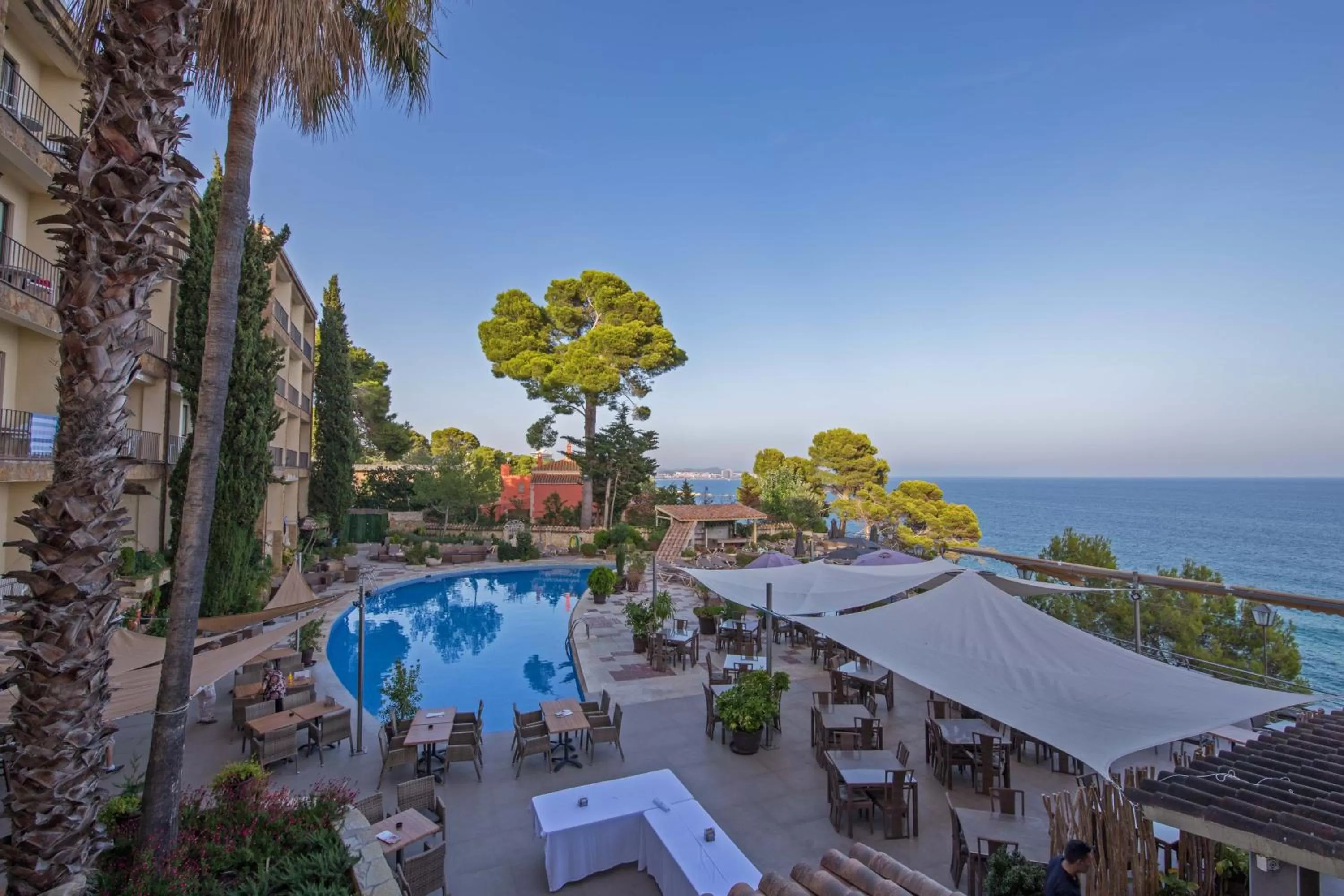 Pool view in Hotel Cap Roig & Spa by Brava Hoteles