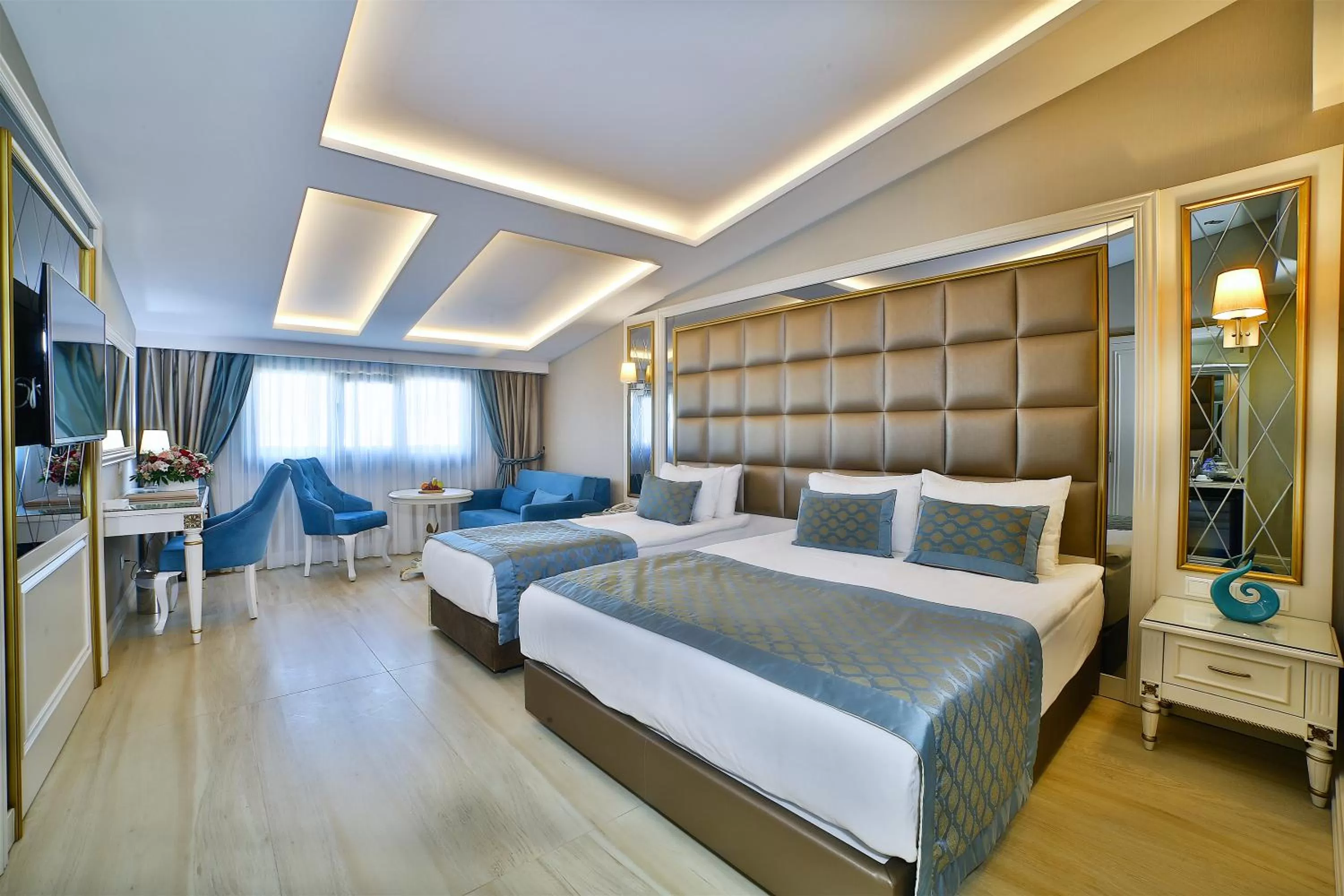 Bed in Büke Hotel Şişli