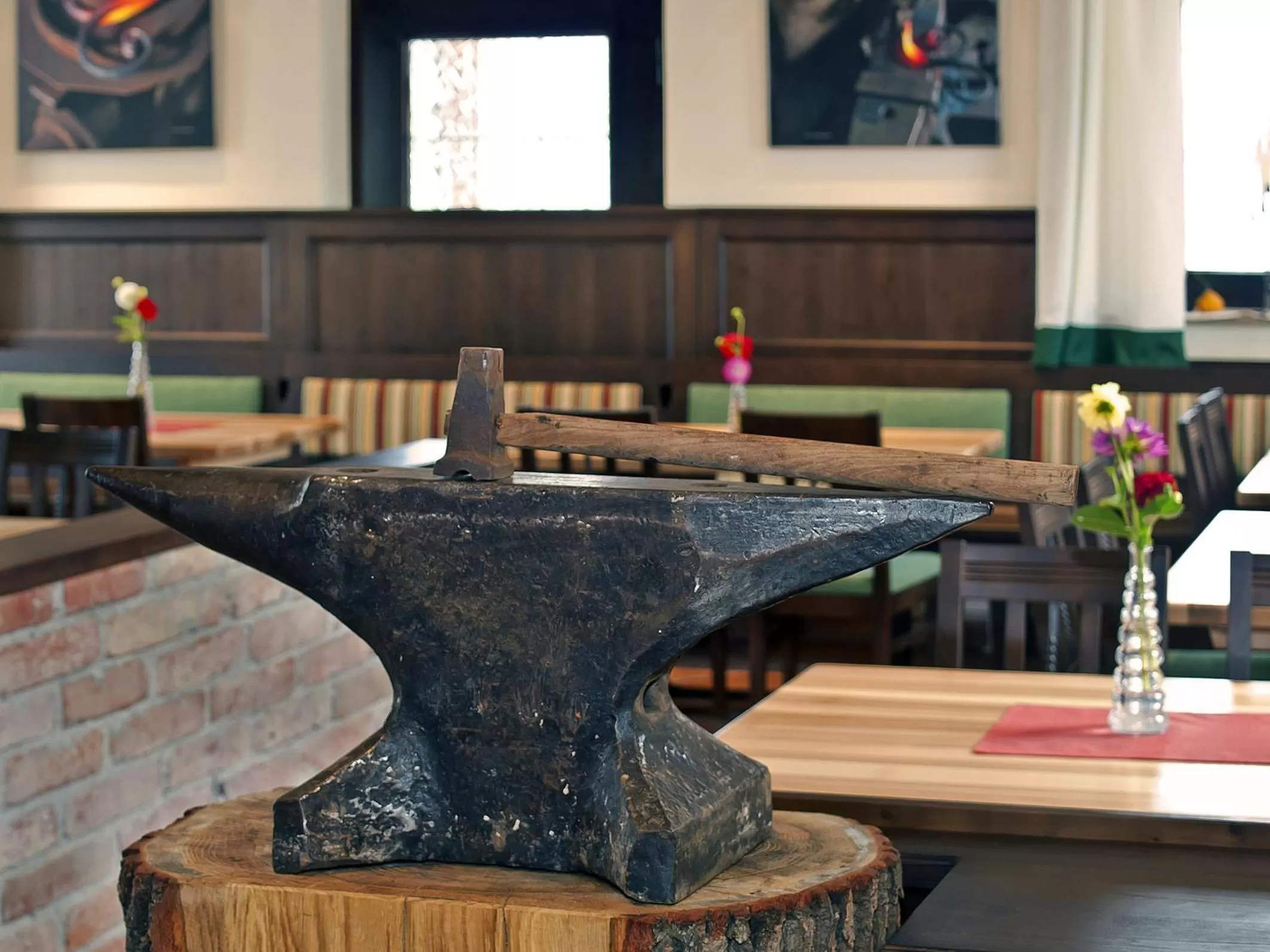 Decorative detail in Hotel Traumschmiede