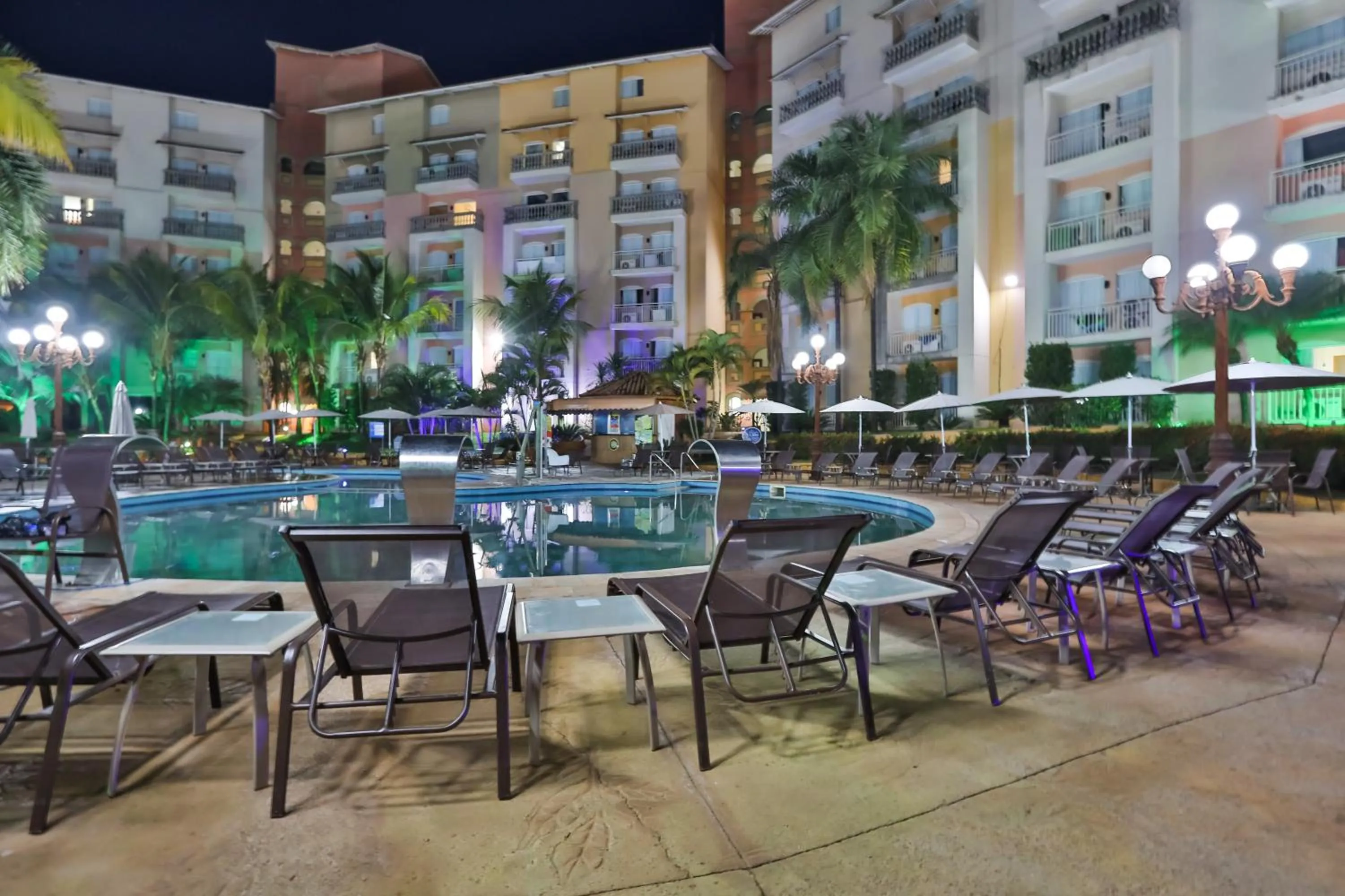 Pool view in Thermas de Olimpia Resort