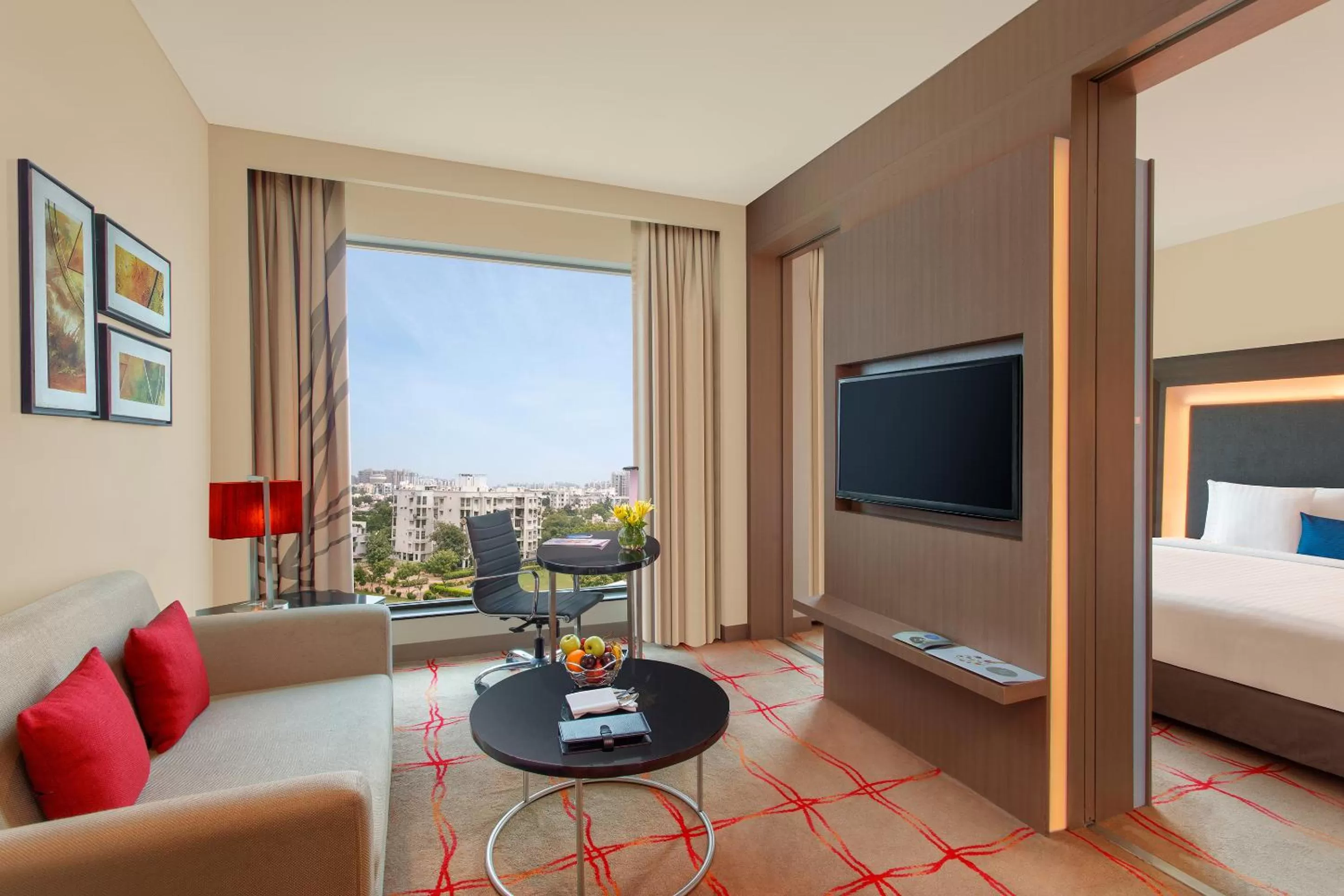 TV and multimedia in Novotel Ahmedabad