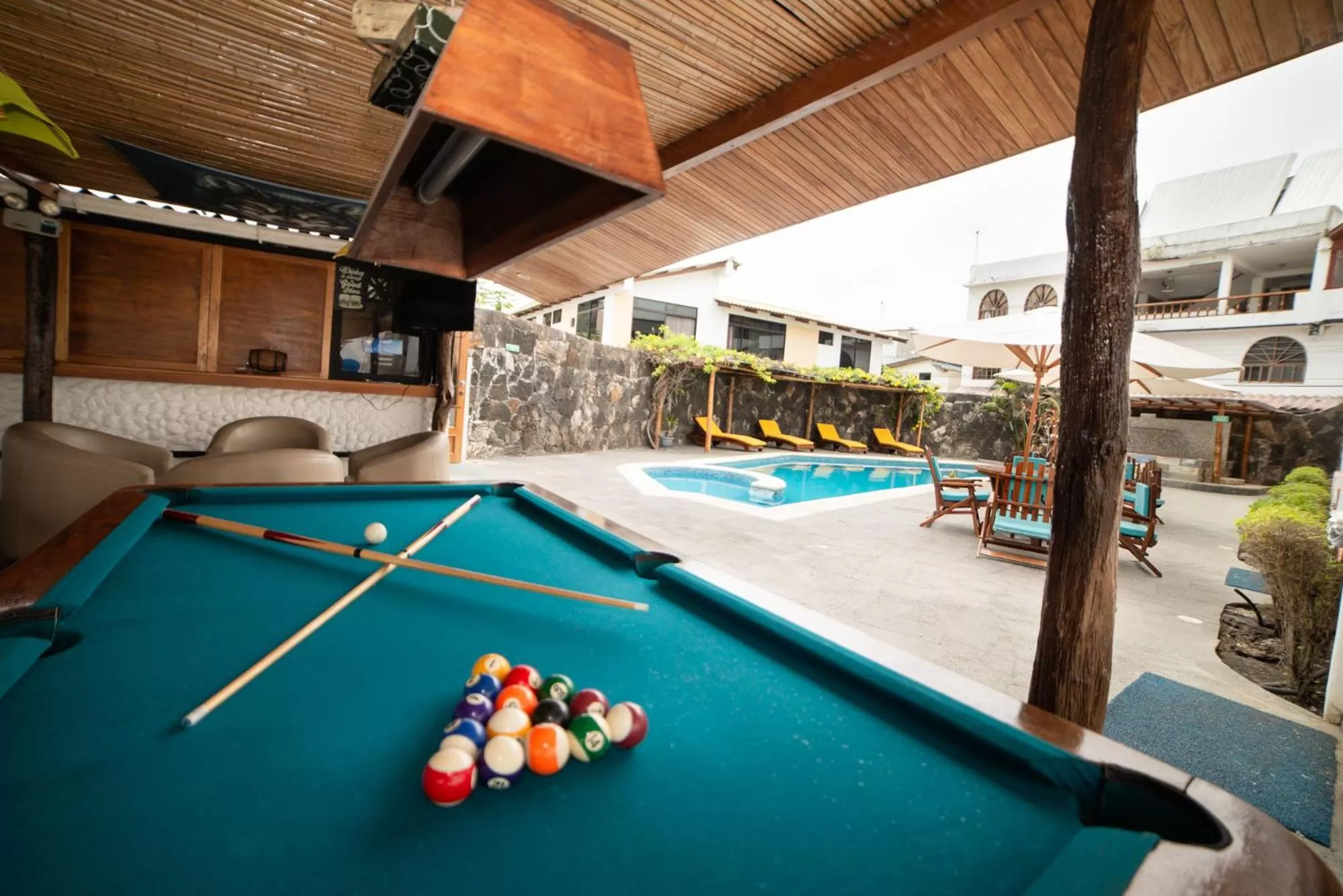 Lounge or bar, Billiards in Hotel Las Ninfas