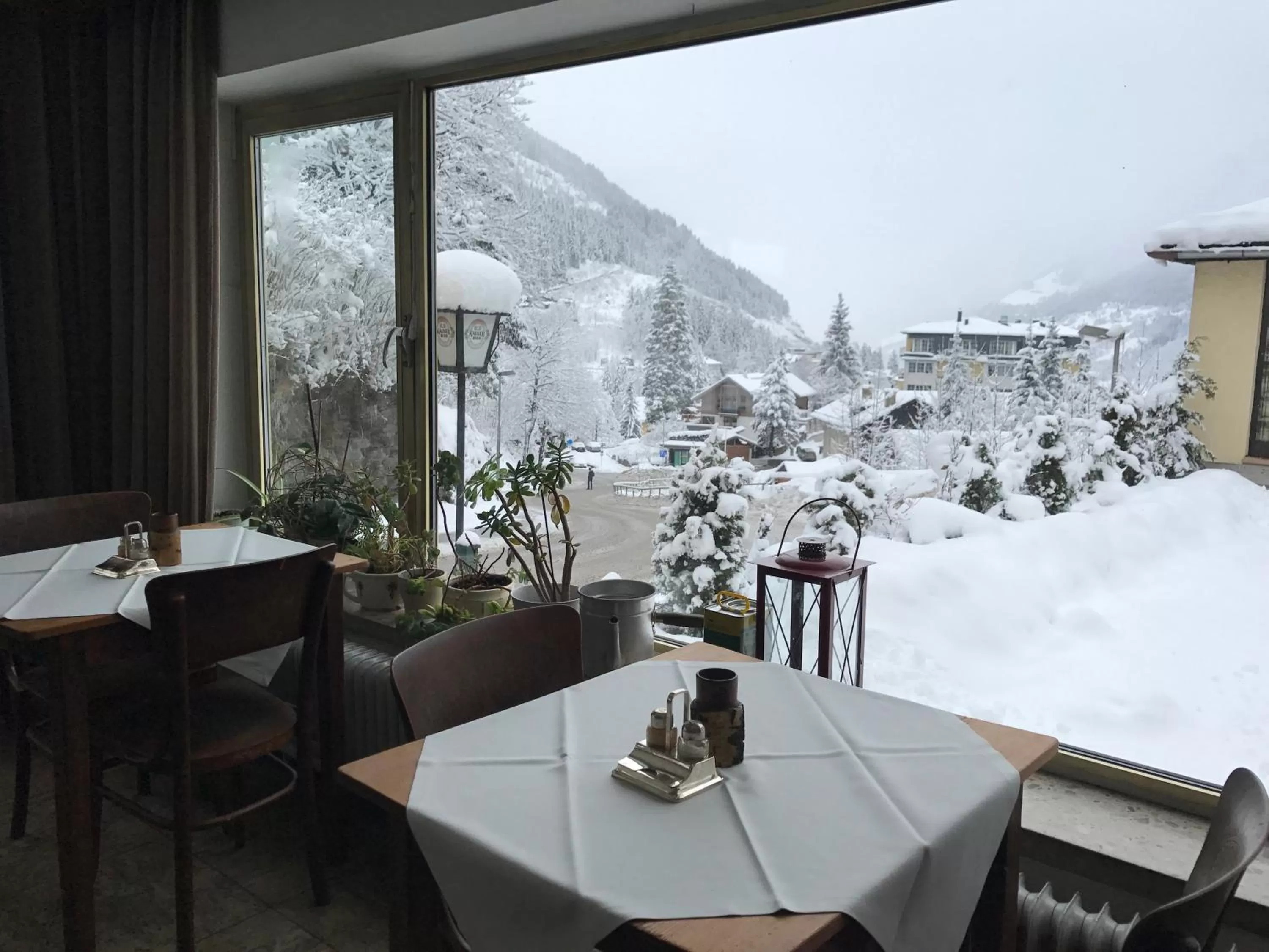 Restaurant/places to eat in Hotel Echo