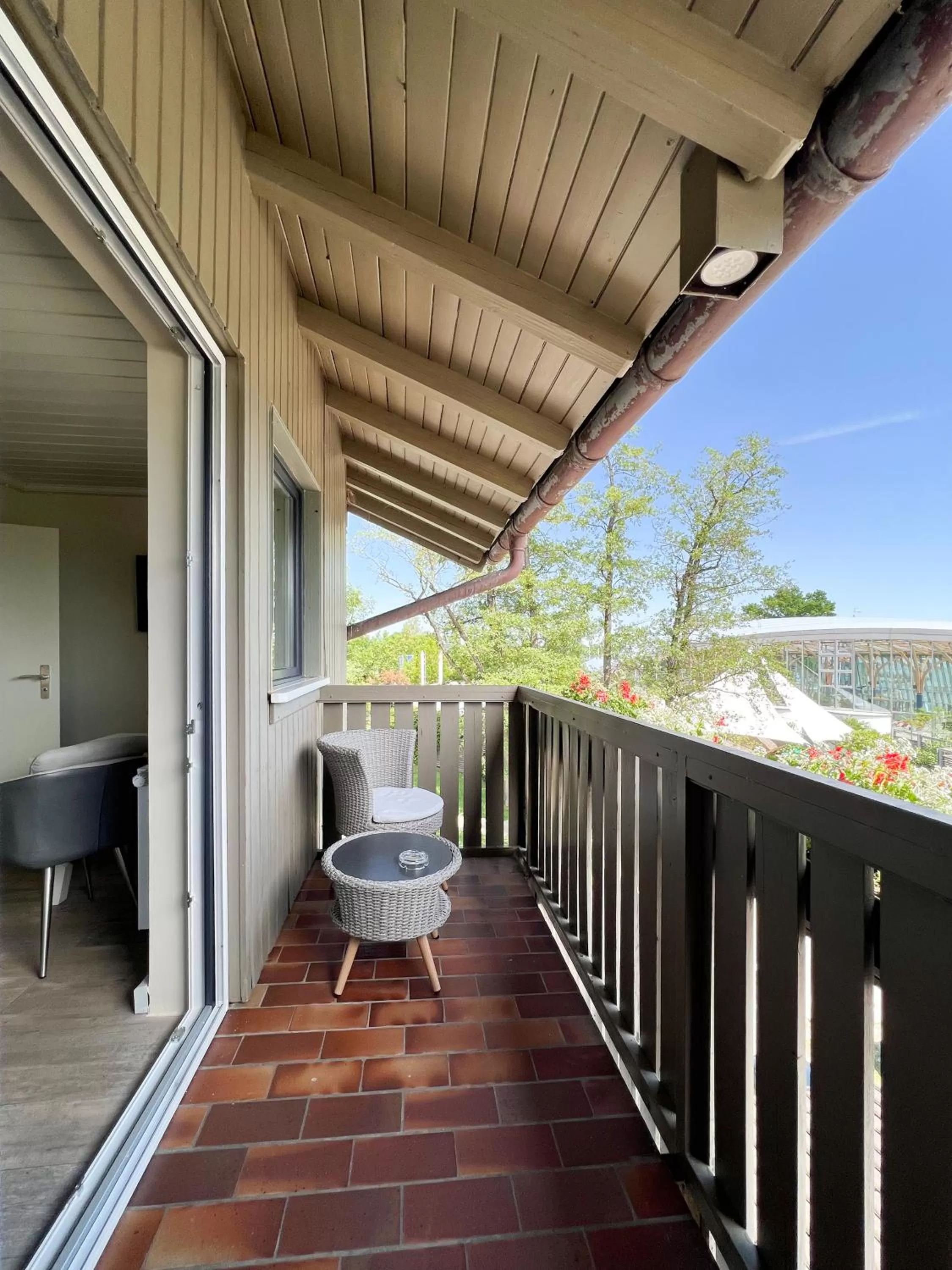 Balcony/Terrace in Hotel Schlossblick Chiemsee