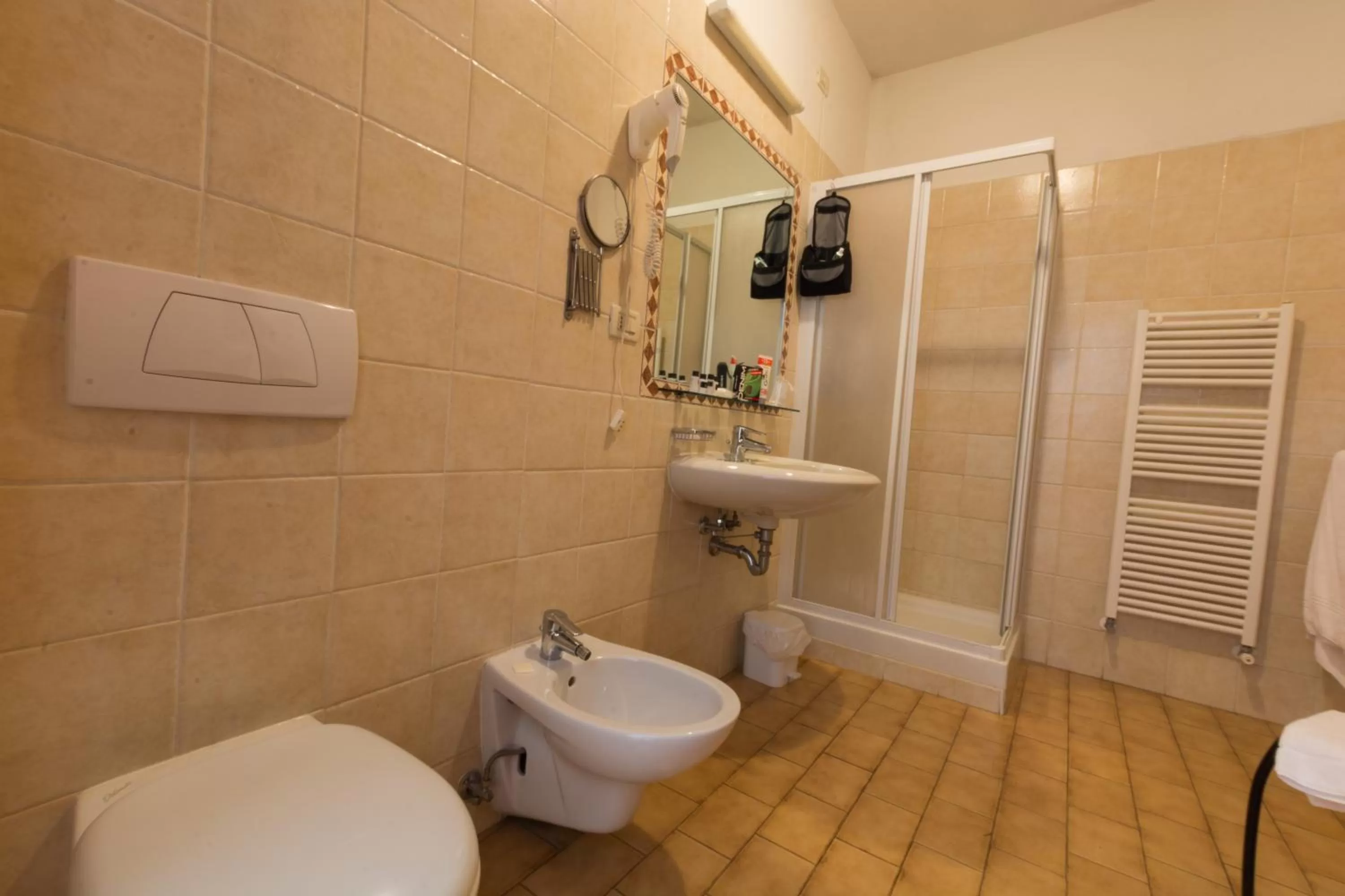 Bathroom in Albergo Dalla Mena