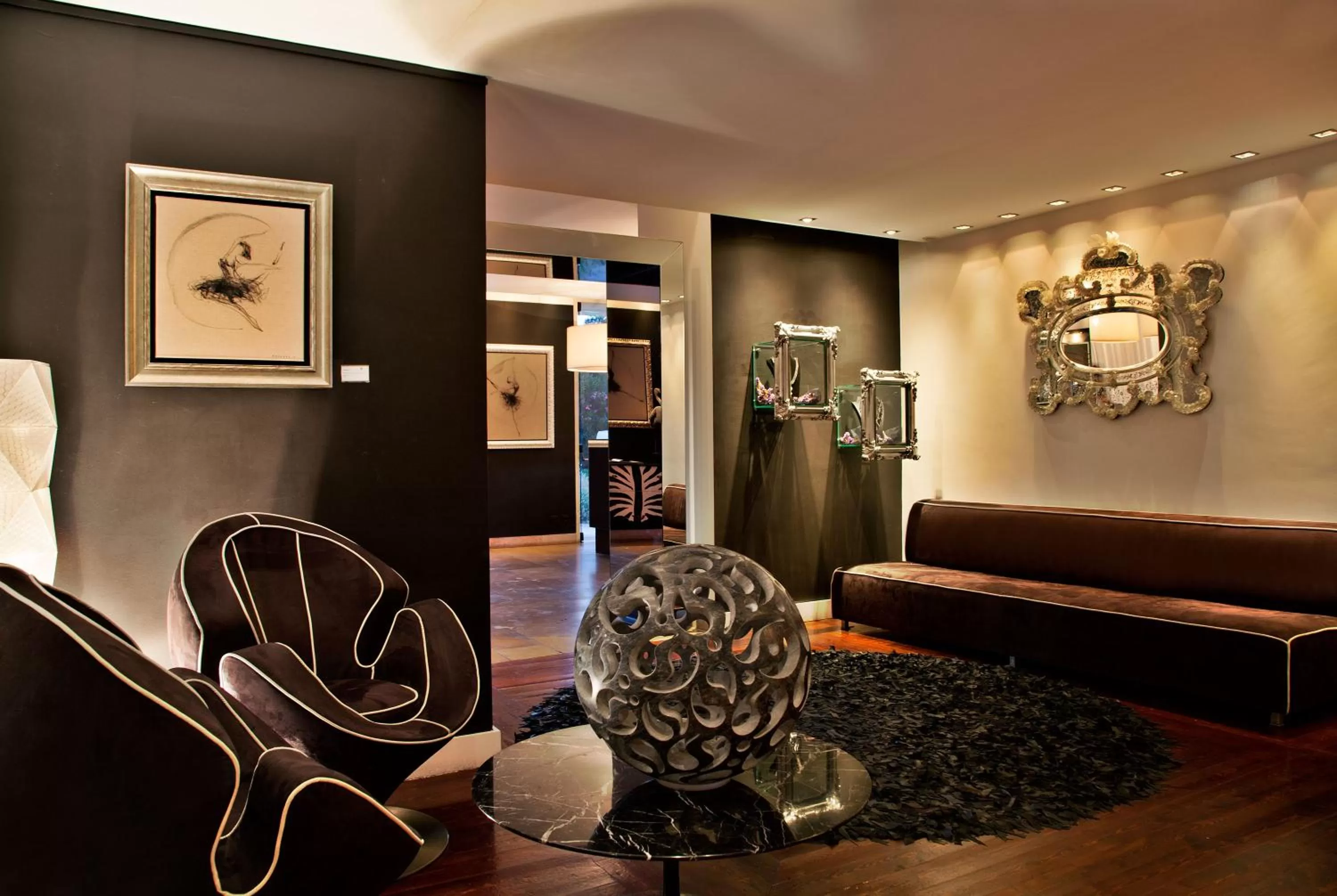 Lobby or reception in Farol Hotel