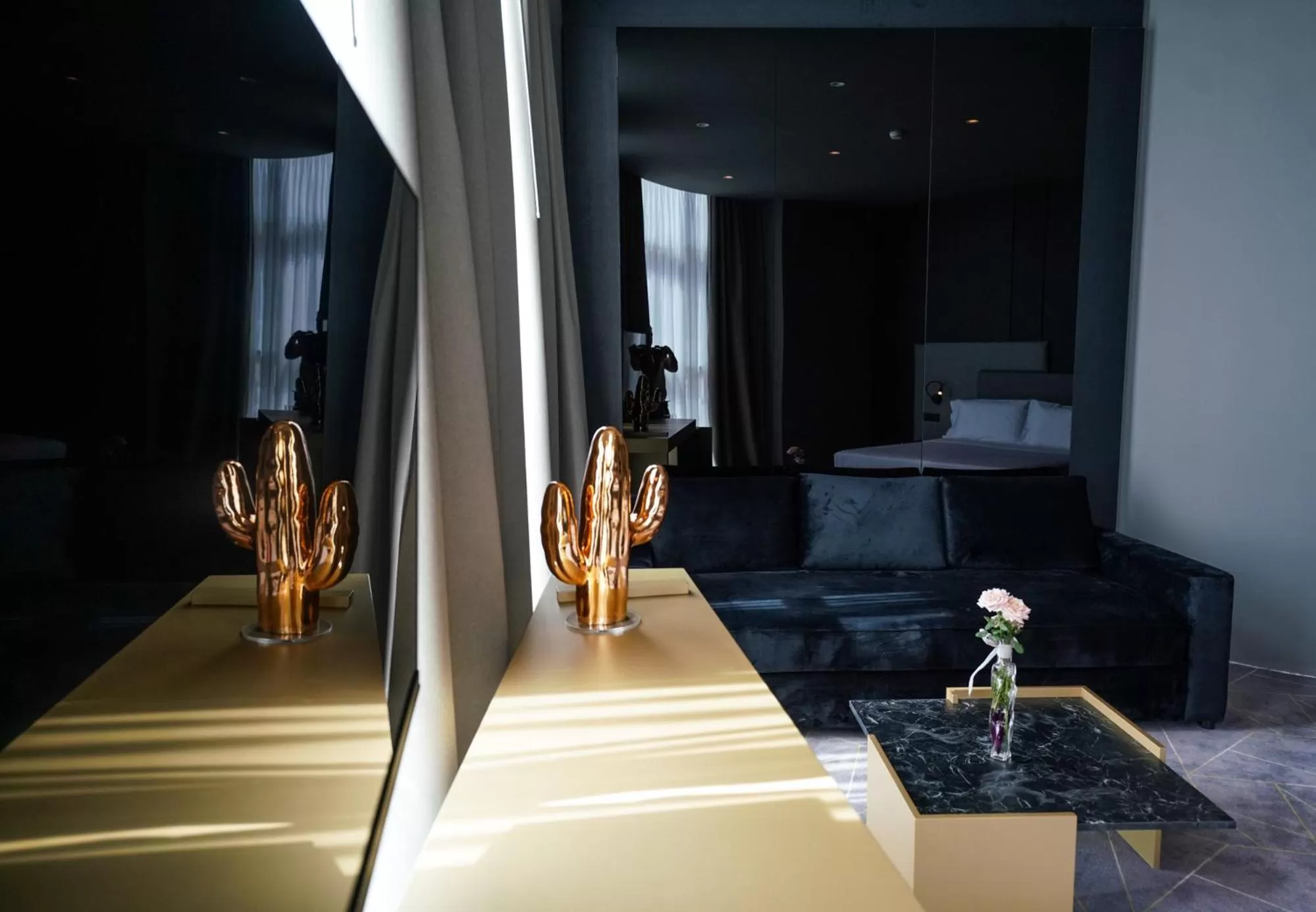 Decorative detail in The Central View Boutique Hotel