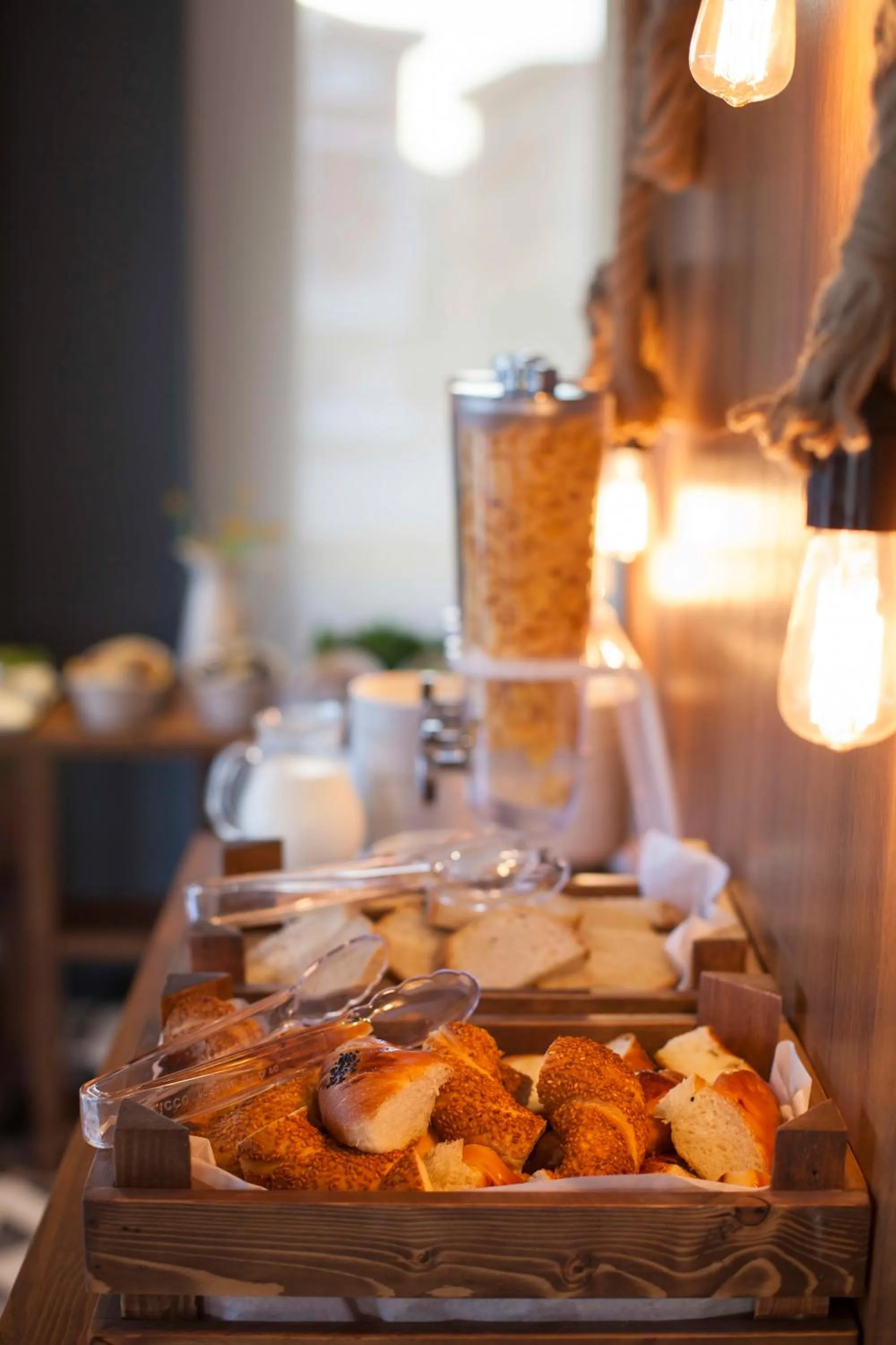 Continental breakfast in Hotel Cura