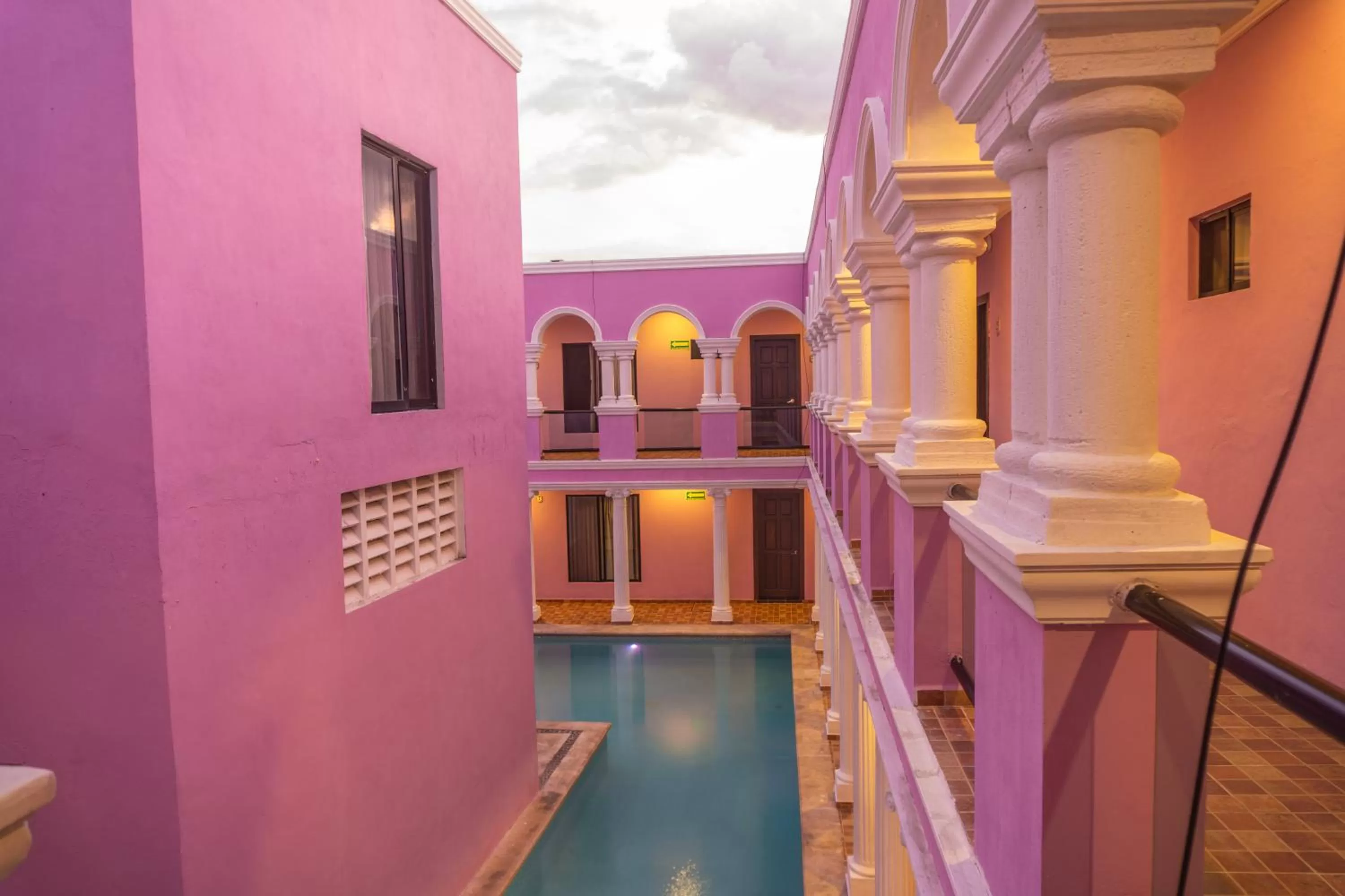 Property building in Hotel Lavanda CAS Merida