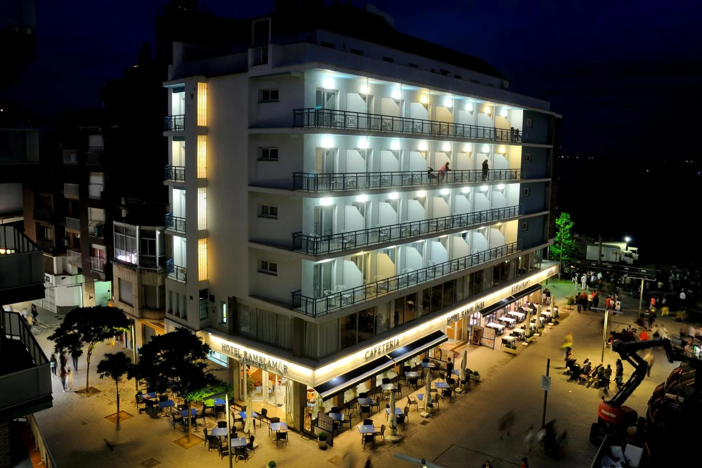 Facade/entrance in Hotel Ramblamar