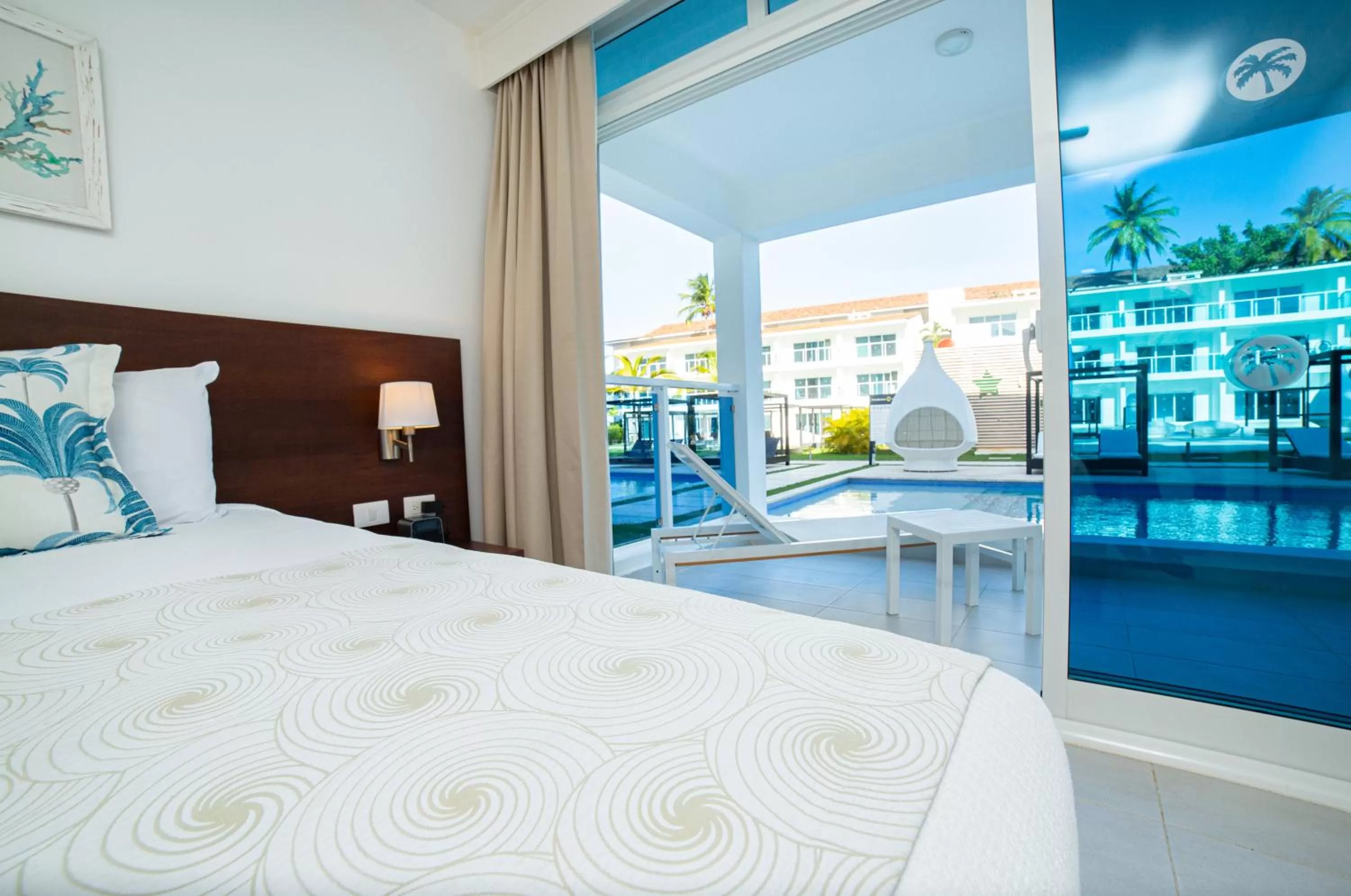 Balcony/Terrace, Bed in Presidential Suites Cabarete - Room Only