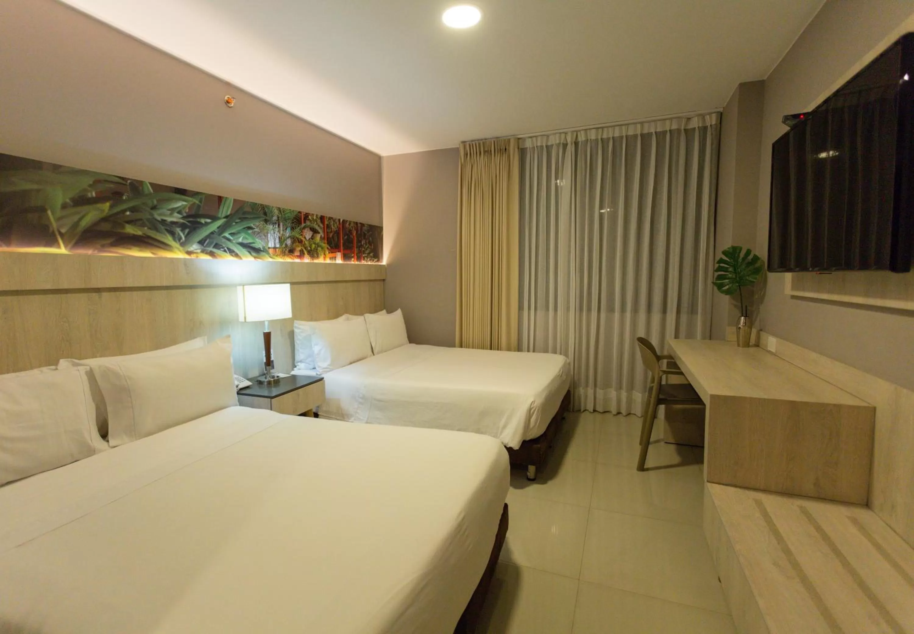 Bed in Hotel Soratama