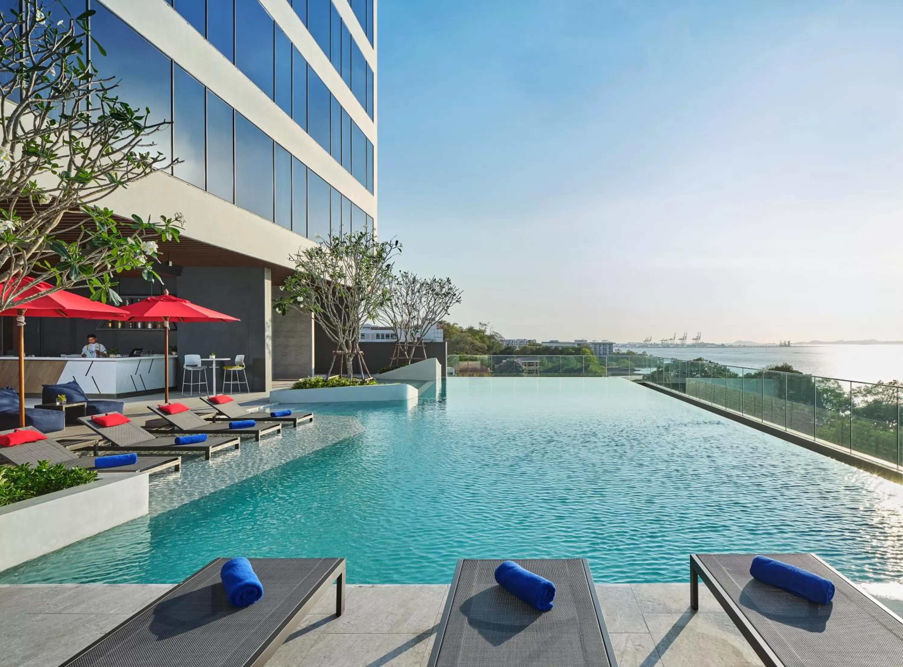 Balcony/Terrace in Novotel Marina Sriracha