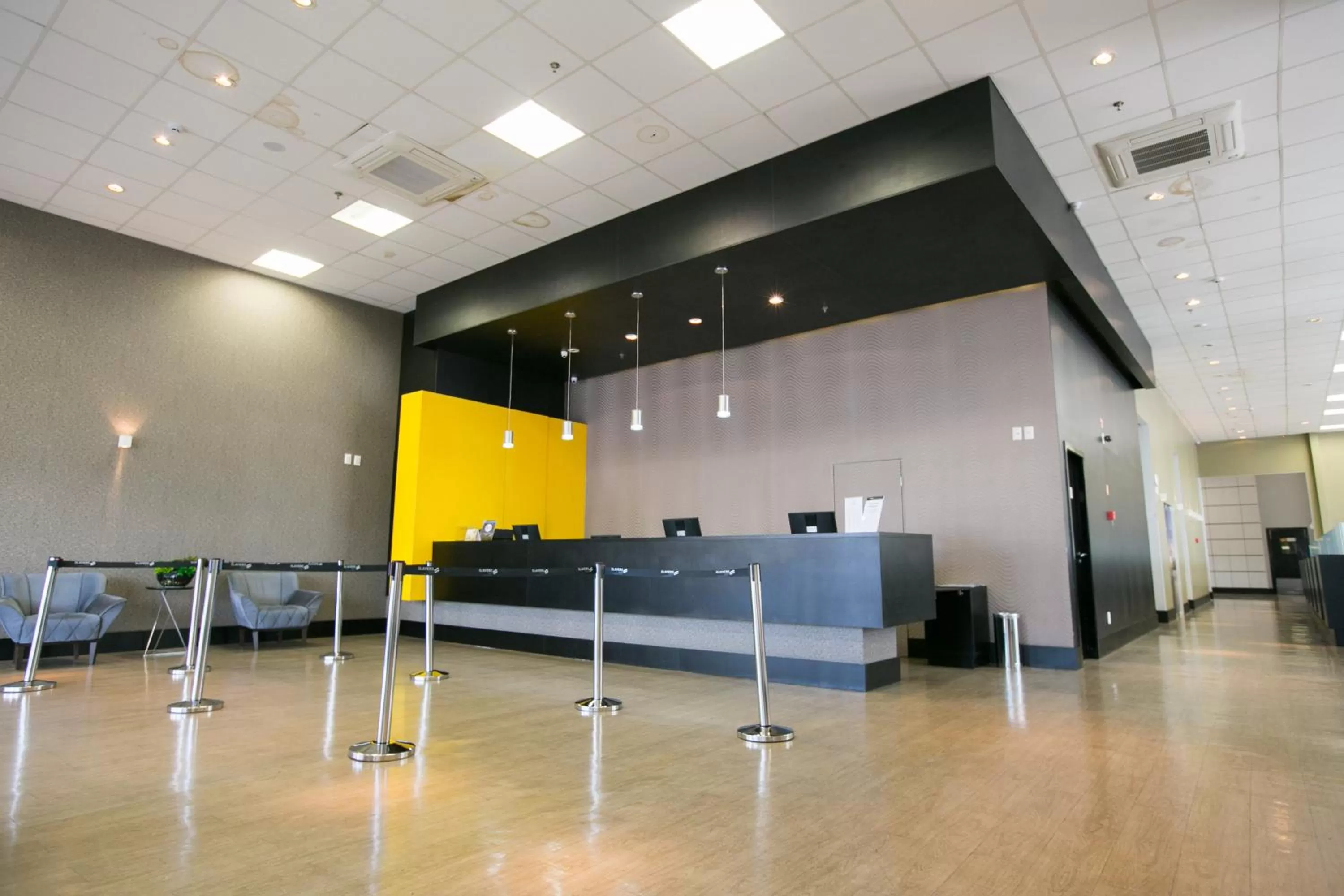 Lobby or reception in Slim Cuiabá Aeroporto