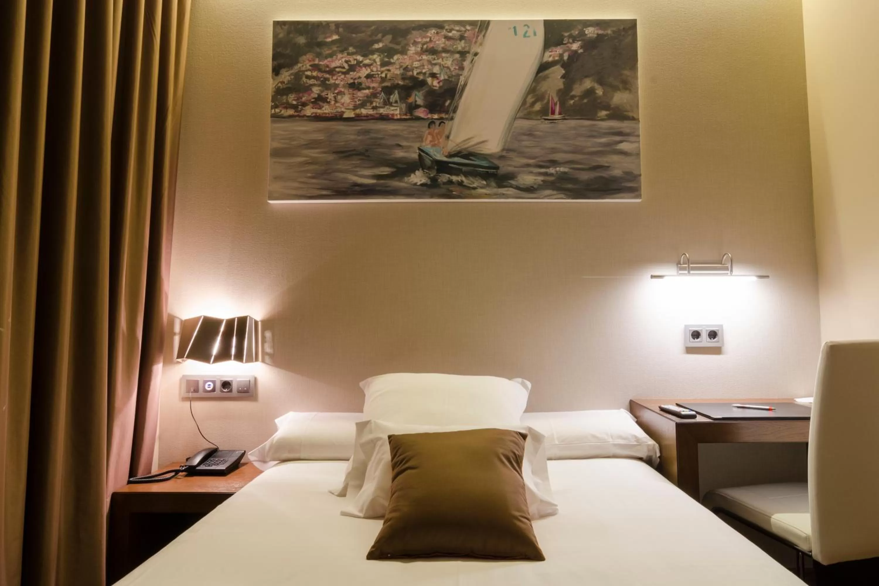 Decorative detail, Bed in Agua de Mar Hotel Boutique