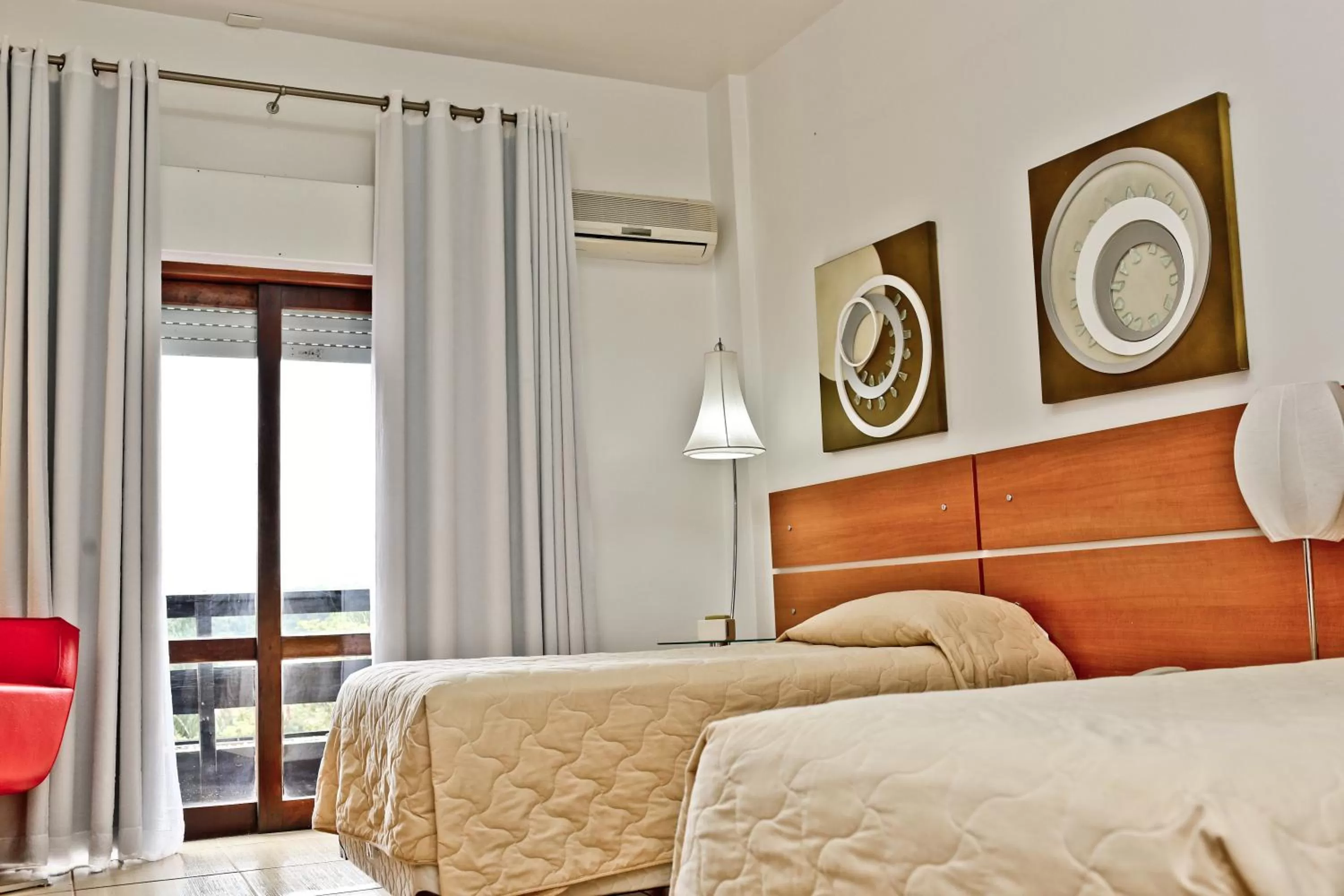 Bed in Elsenau Hotel