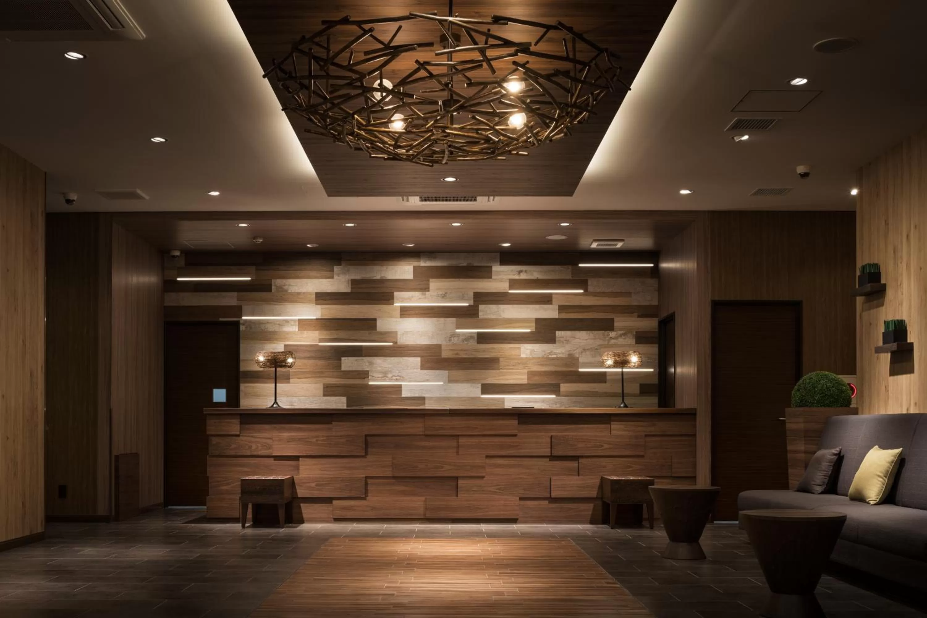 Lobby or reception in Nest Hotel Hakata Station