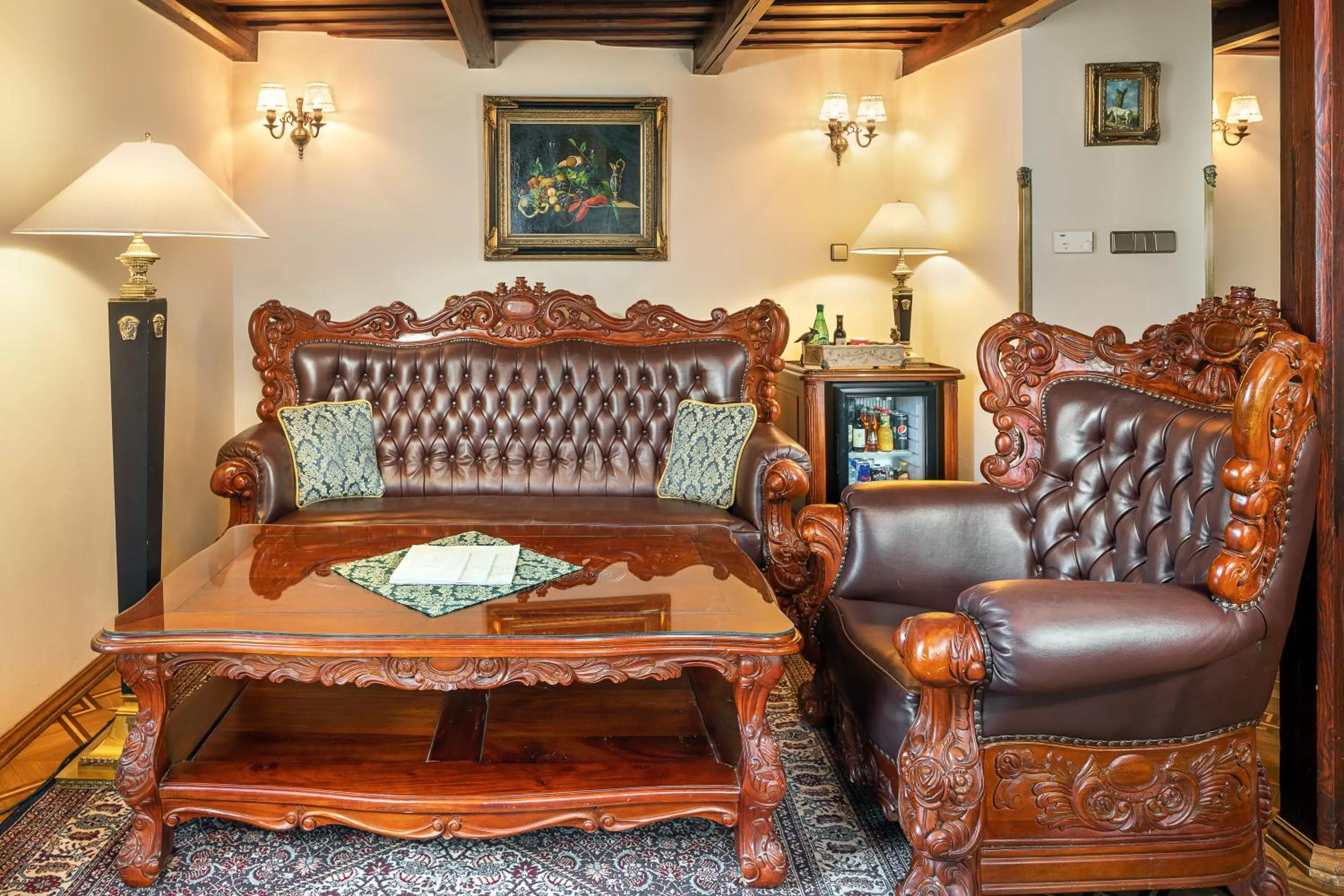 Living room in Hotel U Prince Prague by BHG