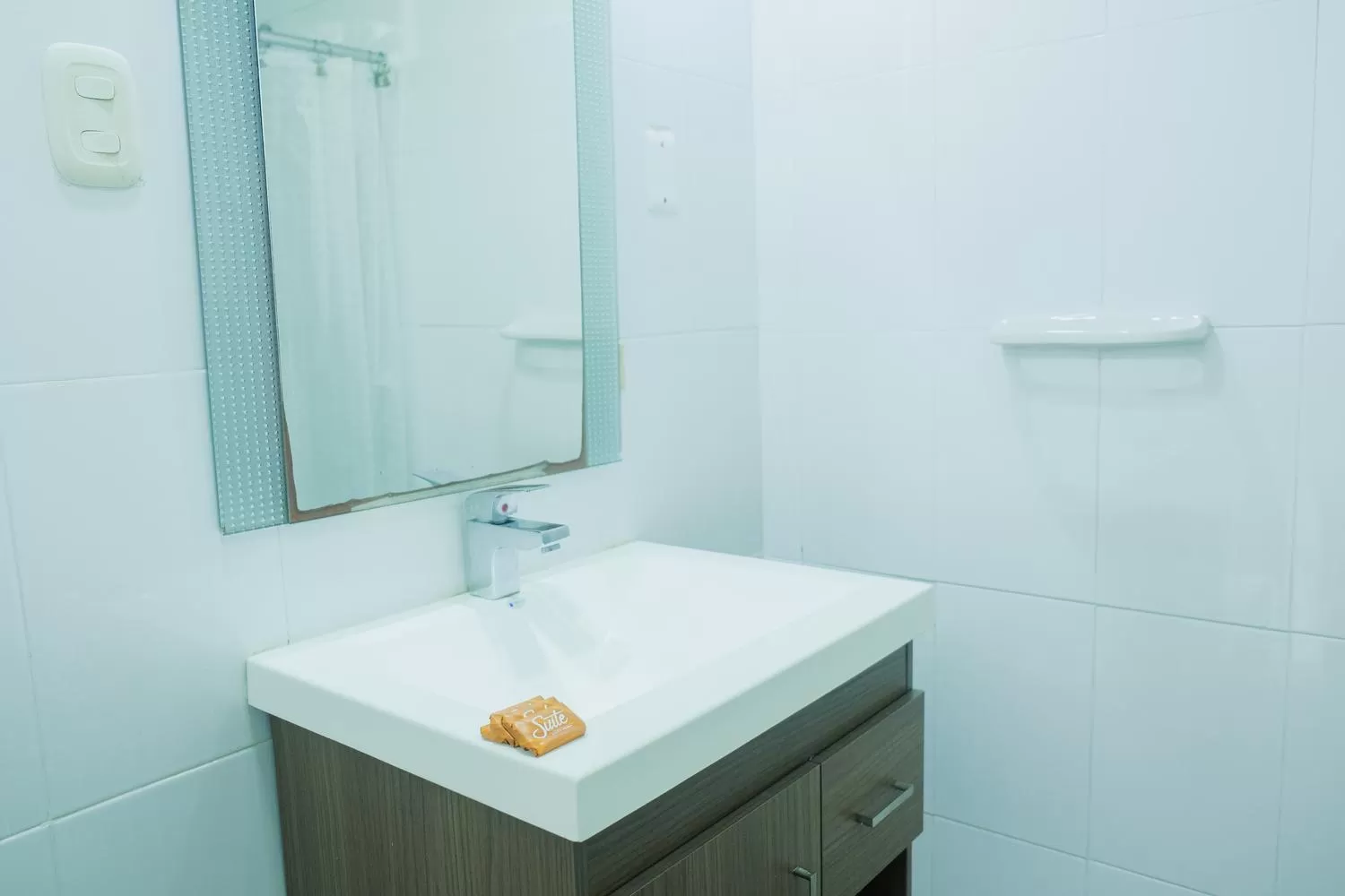 Bathroom in Eslait Hotel & Apartamentos