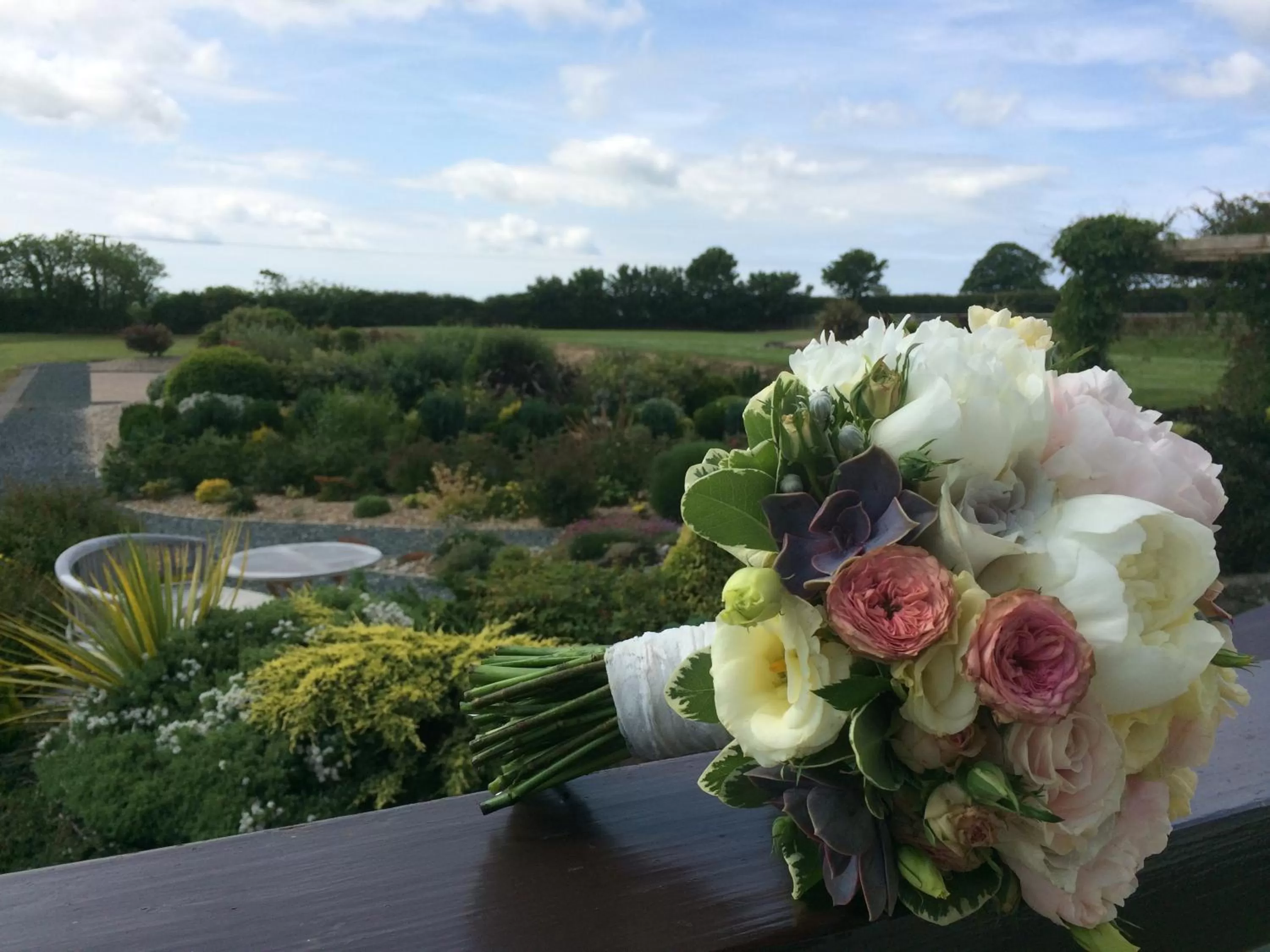 Garden in Beggars Reach Hotel