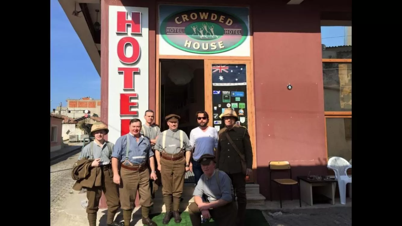 Staff in Hotel Crowded House