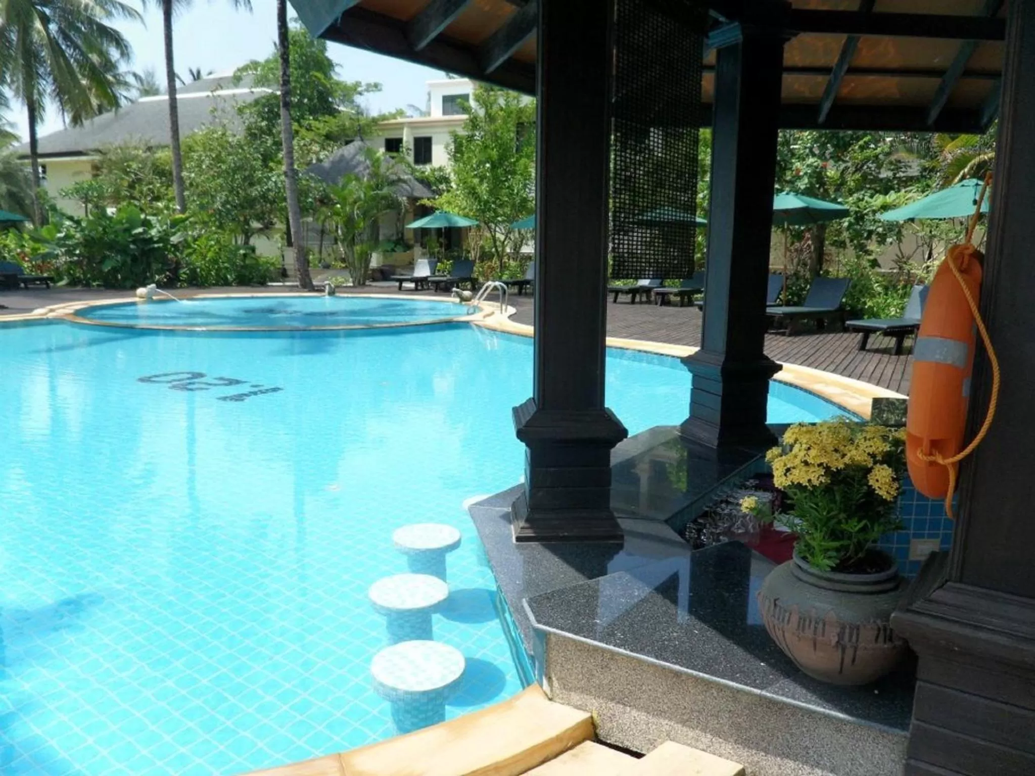 Swimming pool in Khaolak Orchid Beach Resort - SHA Extra Plus