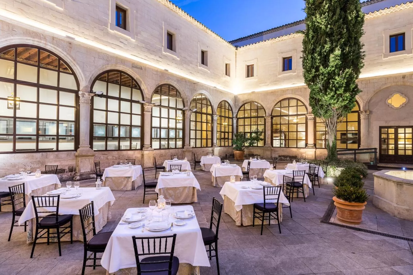 Patio in Parador de Cuenca