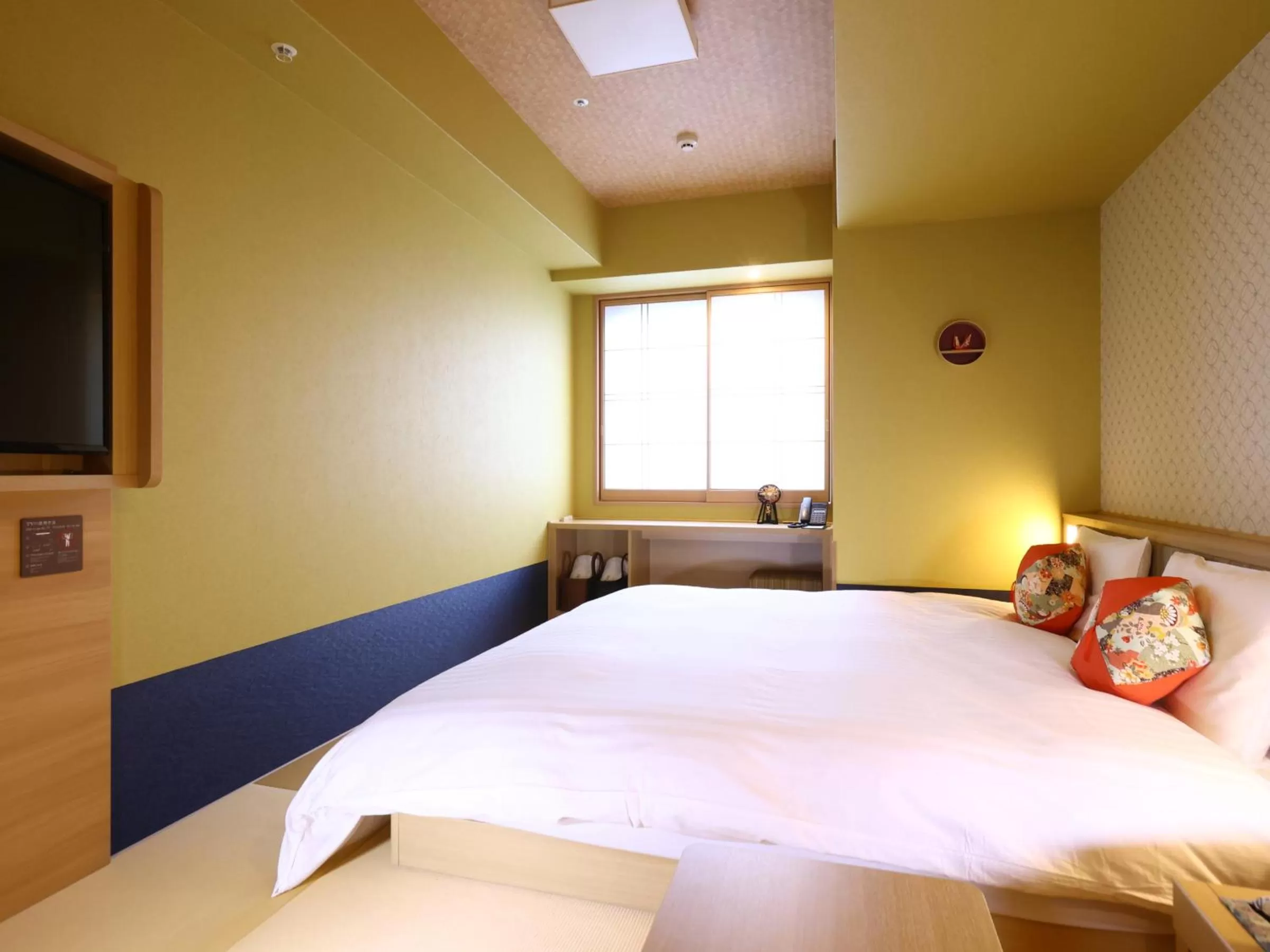 Bed in Onyado Nono Osaka Yodoyabashi