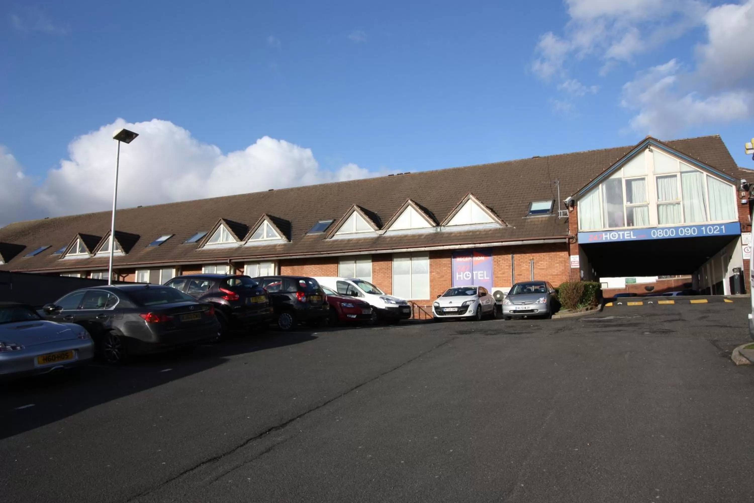 Facade/entrance in 247Hotel