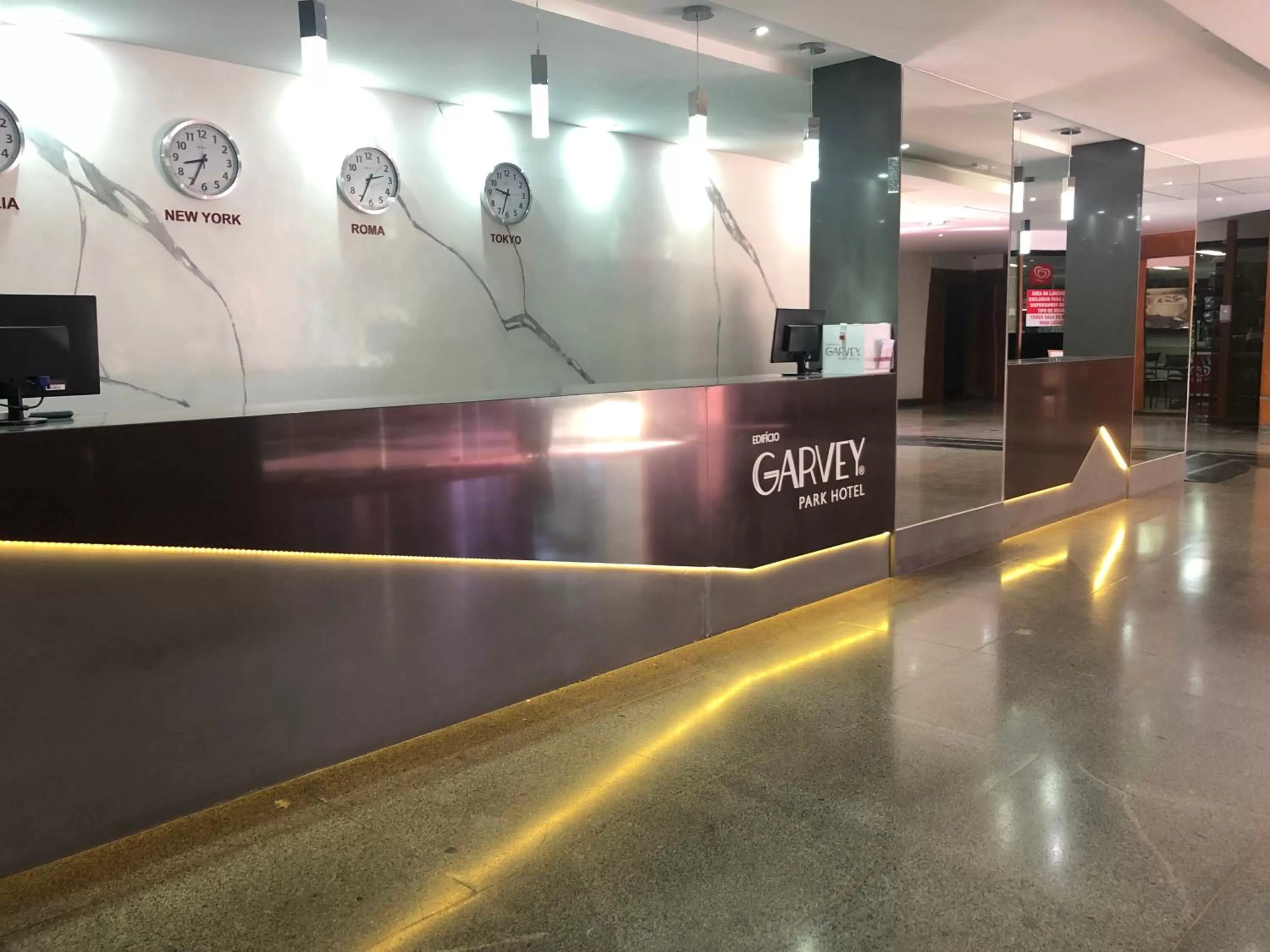 Lobby or reception in ABC Apart Hotel